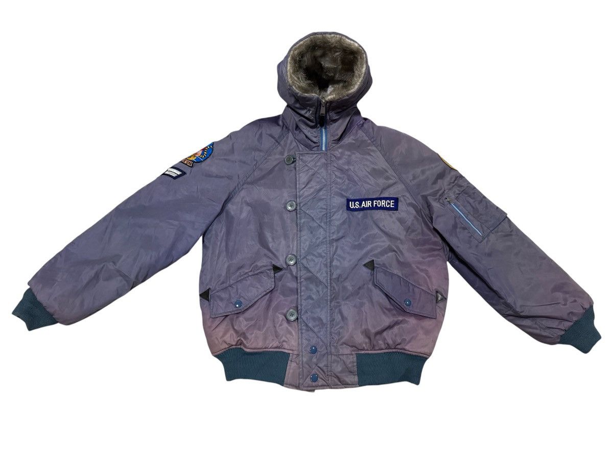 Japanese Brand Vintage US Air Force Para Troop Bomber Jacket Size US M / EU 48-50 / 2 - 2 Thumbnail