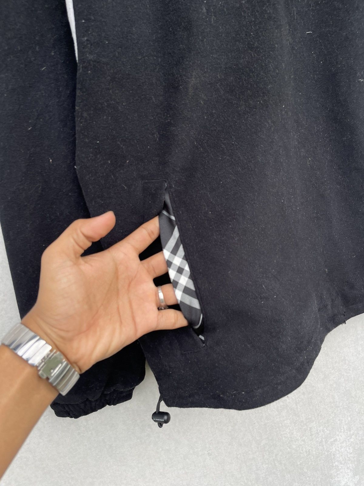 Burberry × Vintage BURBERRY GOLF HALF ZIPPER JACKET Size US XL / EU 56 / 4 - 7 Thumbnail