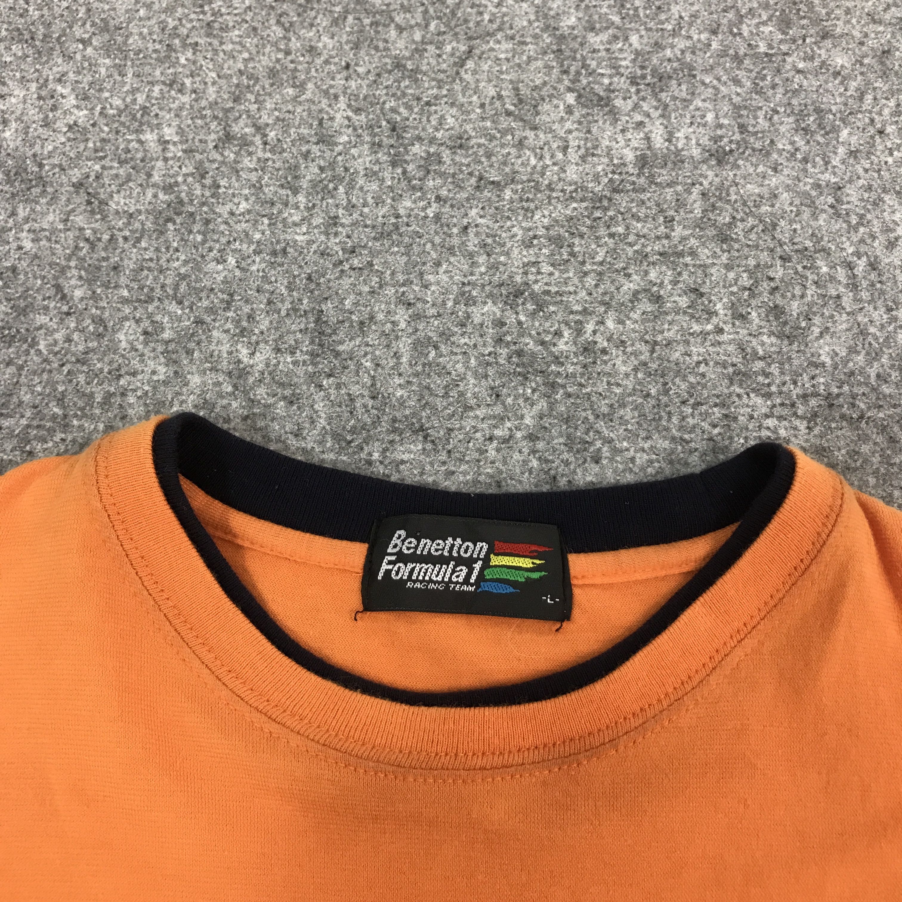 Benetton BENETTON FORMULA 1 RACING TEAM TSHIRTS Size US L / EU 52-54 / 3 - 7 Thumbnail