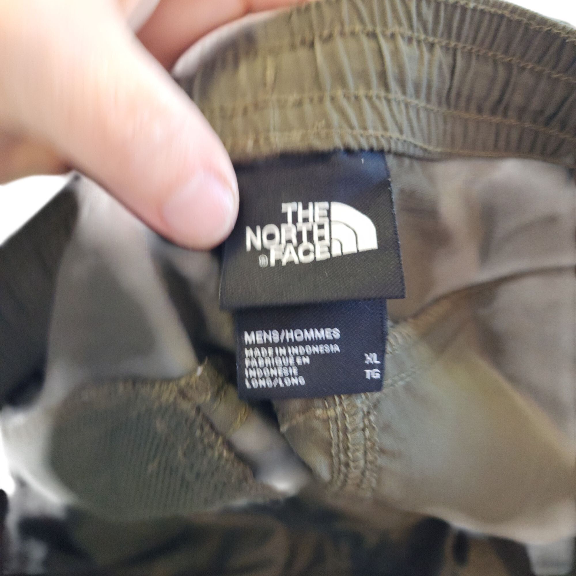 The North Face The North Face Mens Olive Green Elastic Waist Casual Shorts Size US 40 / EU 56 - 3 Thumbnail