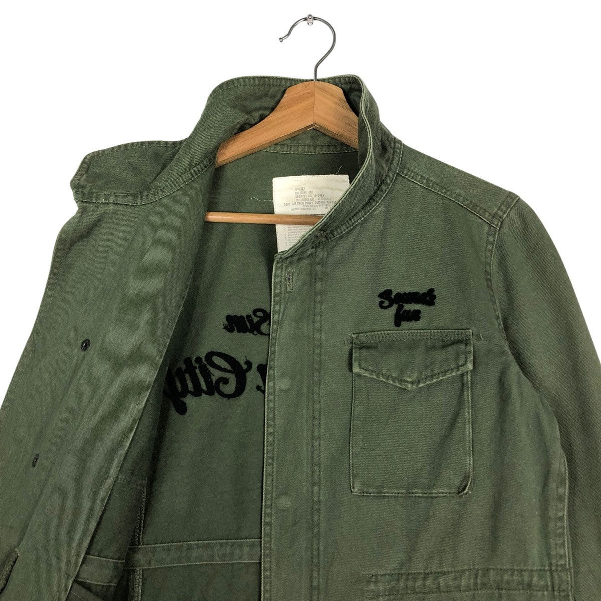 Japanese Brand × Vintage 🔥VINTAGE CARGO JACKET MILITARY MULTI POCKET MOUSSY JAPAN Size US S / EU 44-46 / 1 - 12 Thumbnail