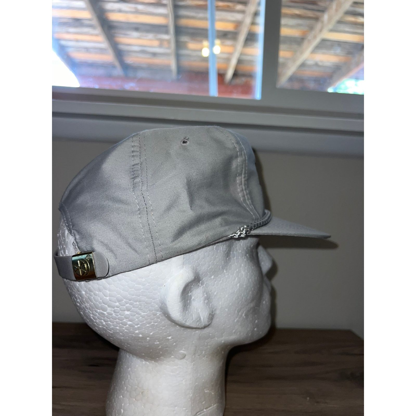 Vintage Vintage Koch Sulfur Products Gray Blue Roper Hat Headwear OS Size ONE SIZE - 6 Thumbnail