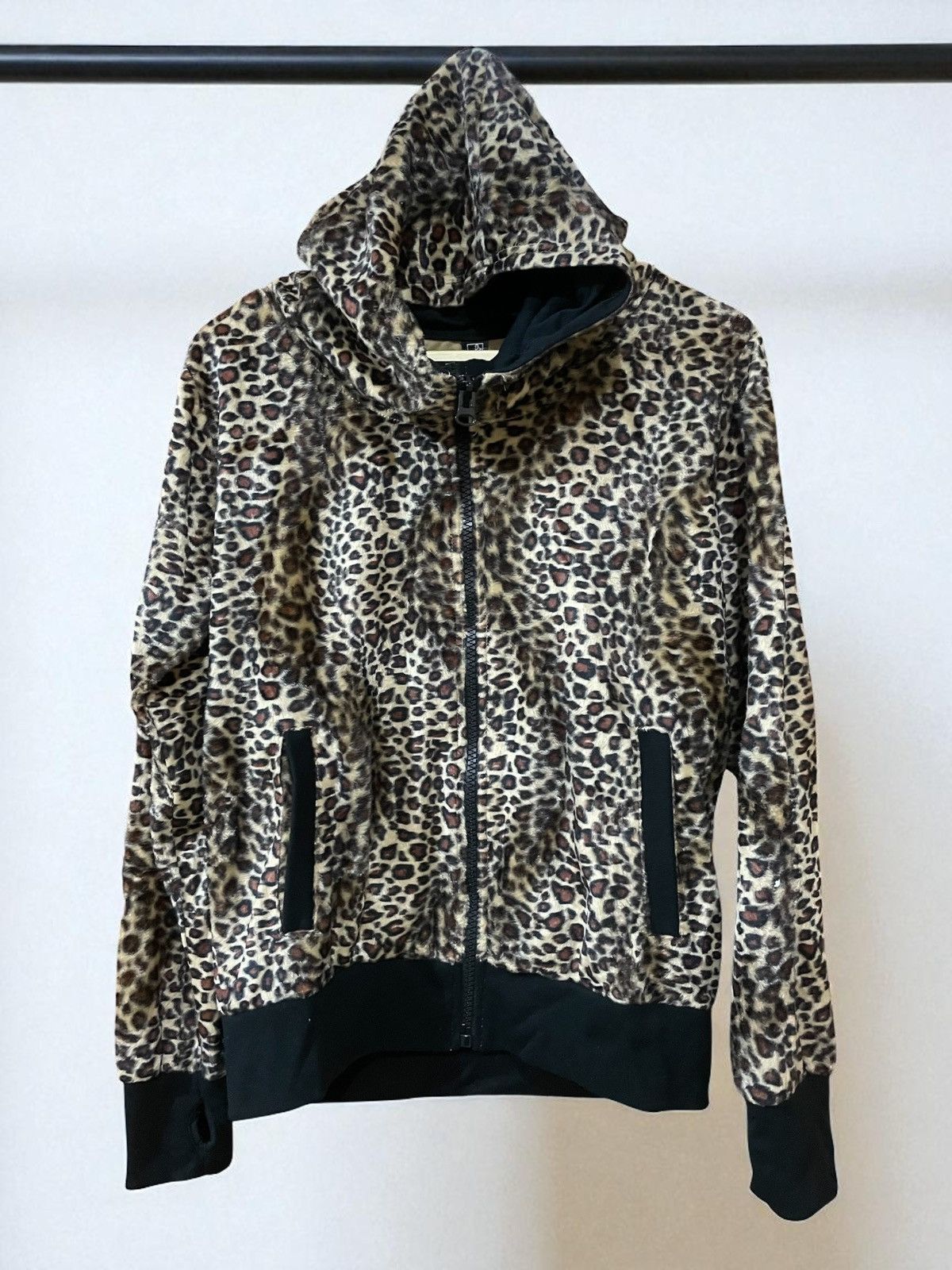 Japanese Brand VELVET LEOPARD ZIPP JACKET Size M / US 6-8 / IT 42-44 - 8 Thumbnail