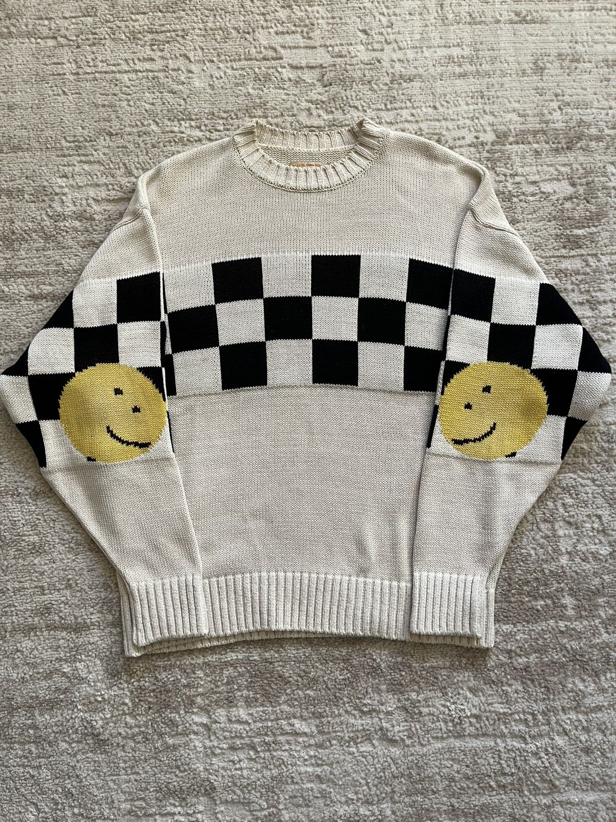 Kapital Kapital Checkerboard Knit Sweater Size US S / EU 44-46 / 1 - 1 Thumbnail