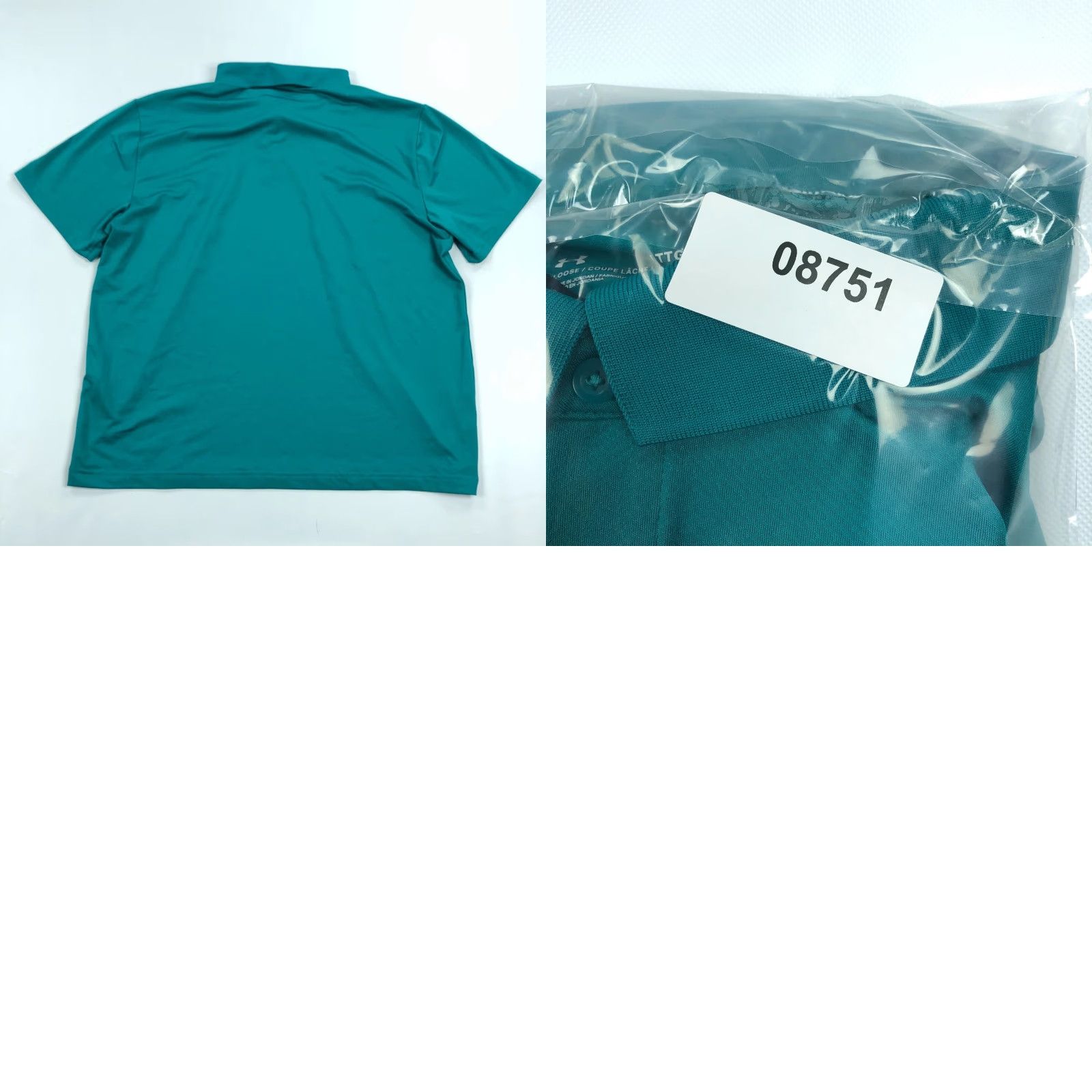 Under Armour Under Armour Men's 2XL UNCW Golf Team Performance Polo Shirt Teal Loose Fit Shirt M 2XL Embroidery Logo College Sports Size US XXL / EU 58 / 5 - 9 Thumbnail