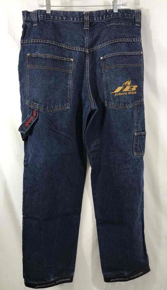Wu-Tang Clan Johnny Blaze jeans, vintage Wu Wear baggy pants, Wu Tang 40 Size US 40 / EU 56 - 1 Thumbnail