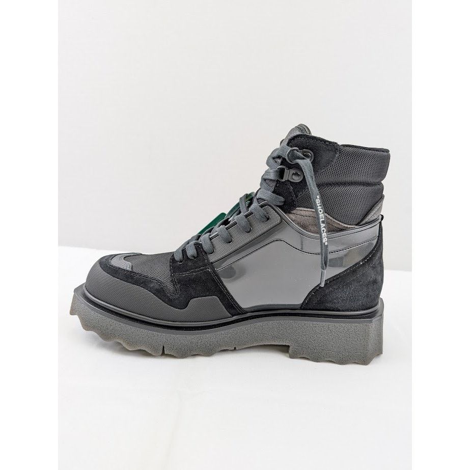 Off-White o1rshd1 Hiking Sponge Sneaker Boots in Black / Khaki Size US 9 / EU 42 - 9 Thumbnail