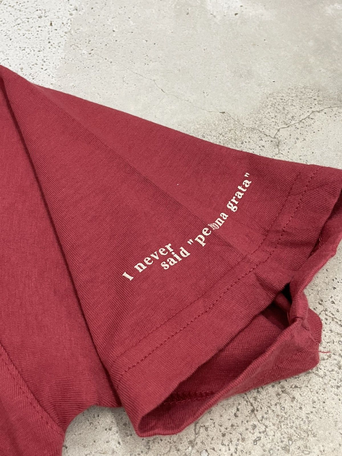 Japanese Brand Hill Crop Y2K Wording Man of Love Persona Grata Life Size US M / EU 48-50 / 2 - 5 Thumbnail
