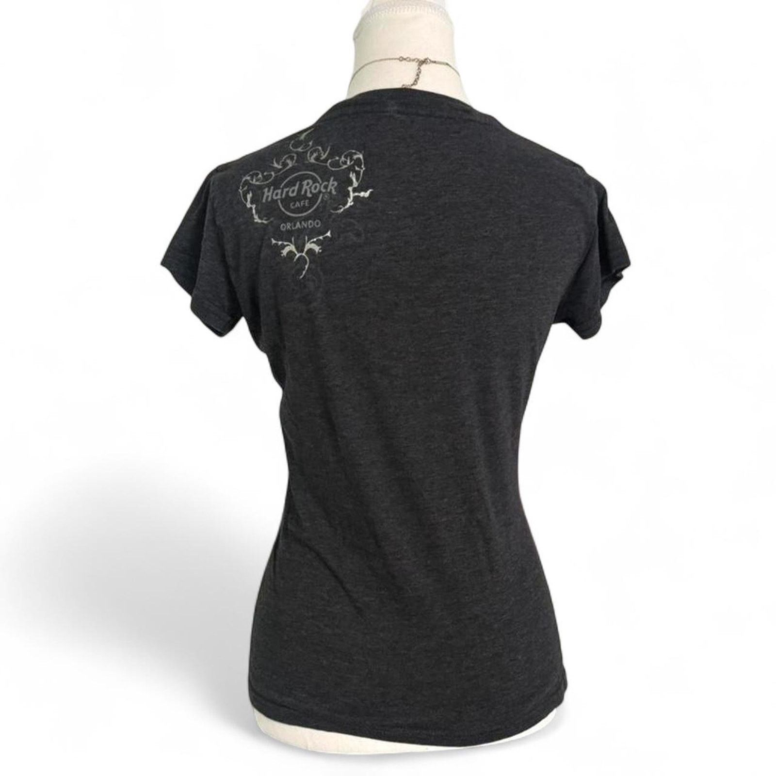 Hard Rock Cafe Hard Rock Cafe Couture gothic grunge 2000 Babytee Size small Size S / US 4 / IT 40 - 2 Thumbnail