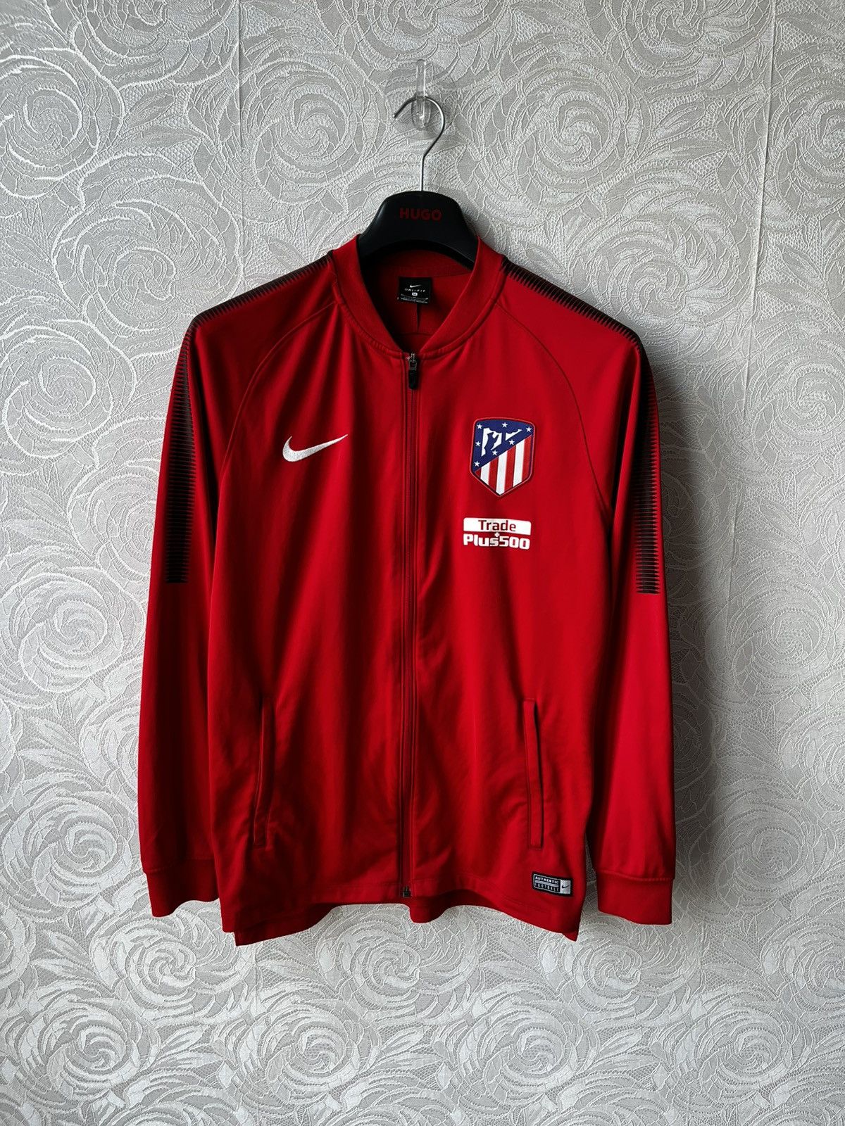 Nike Nike Atletico Madrid FC 2017/18 Football Track Jacket Red M Size US M / EU 48-50 / 2 - 1 Thumbnail