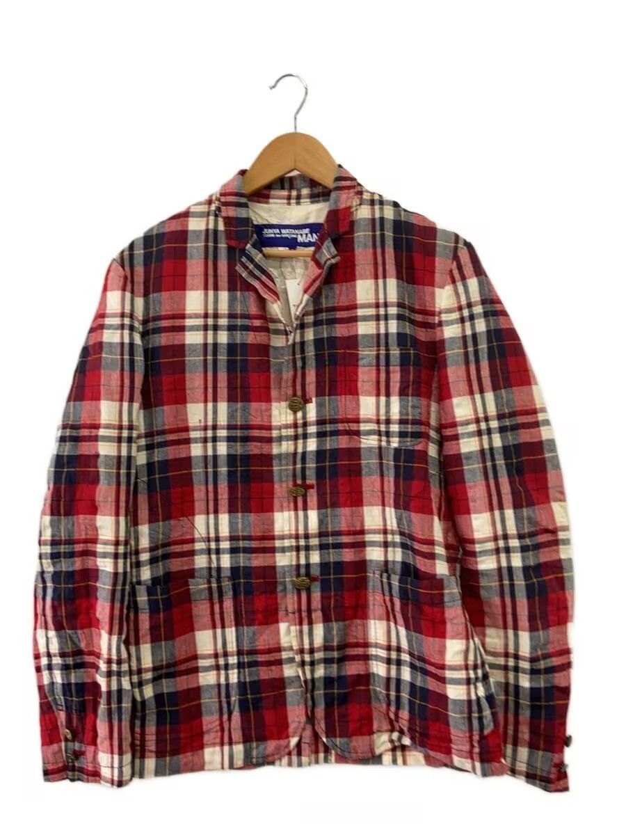 Junya Watanabe 2007 Checkered Linen Jacket Size US S / EU 44-46 / 1 - 1 Thumbnail
