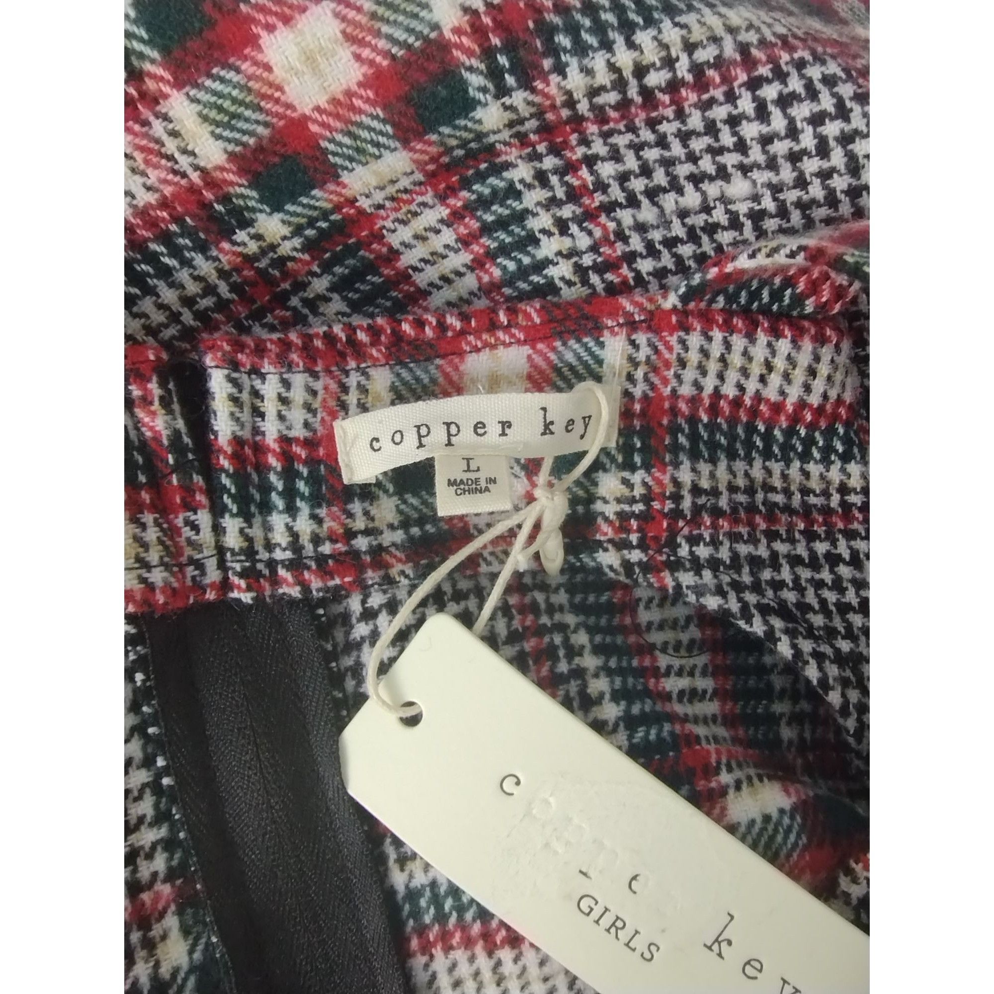 Dillard's Copper Key Juniors Size Large Warm Polyester Black and Red P Size L / US 10 / IT 46 - 4 Thumbnail