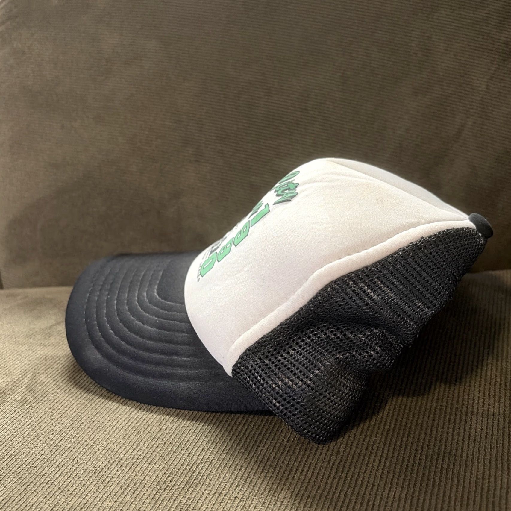 Vintage VINTAGE 1990 DADE CITY FLORIDA RACEWAY CHAMPIONSHIP SERIES Trucker Snapback Hat Size ONE SIZE - 4 Thumbnail