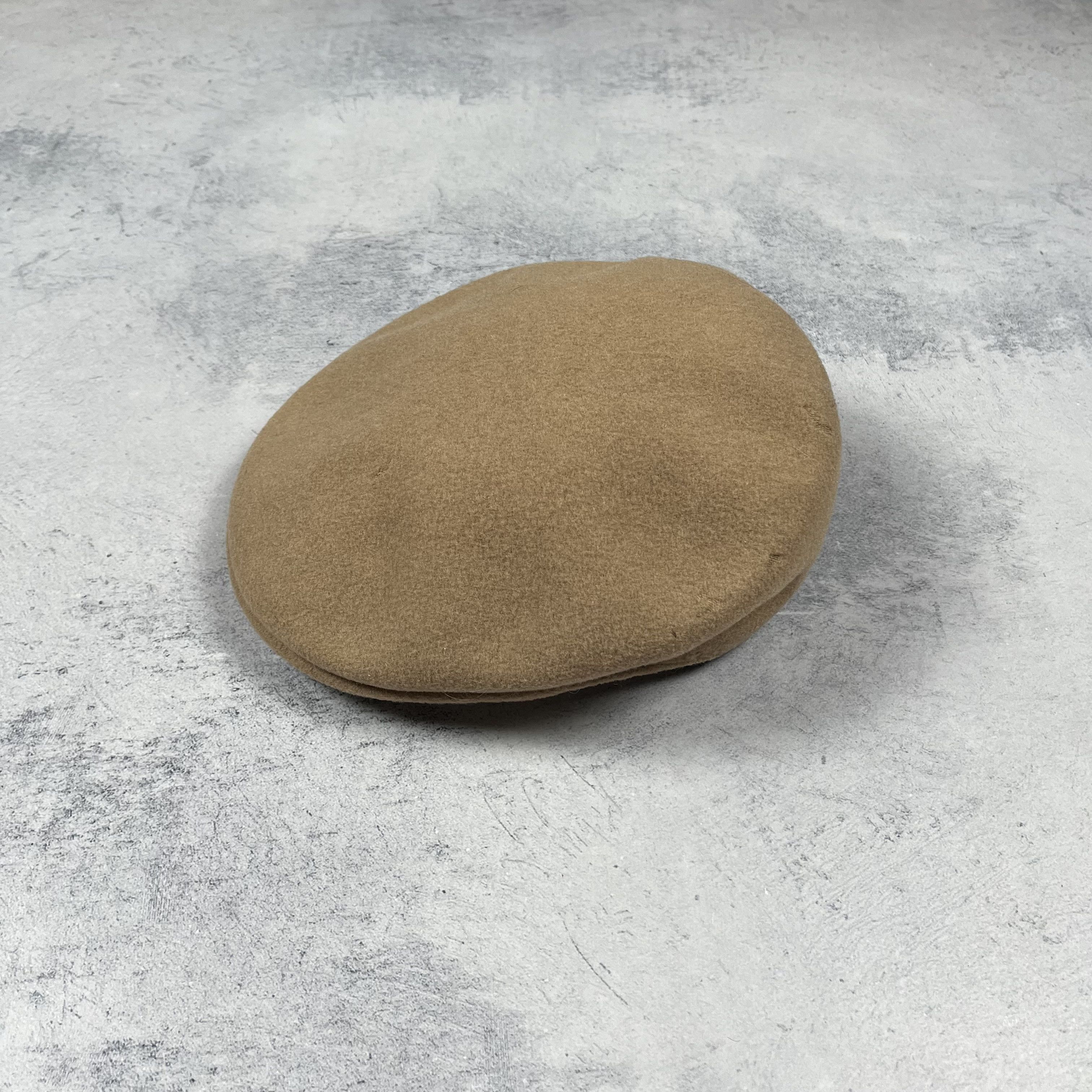 Kangol Ladies Kangol 100% Wool Flat Cap Beige Size ONE SIZE - 11 Thumbnail