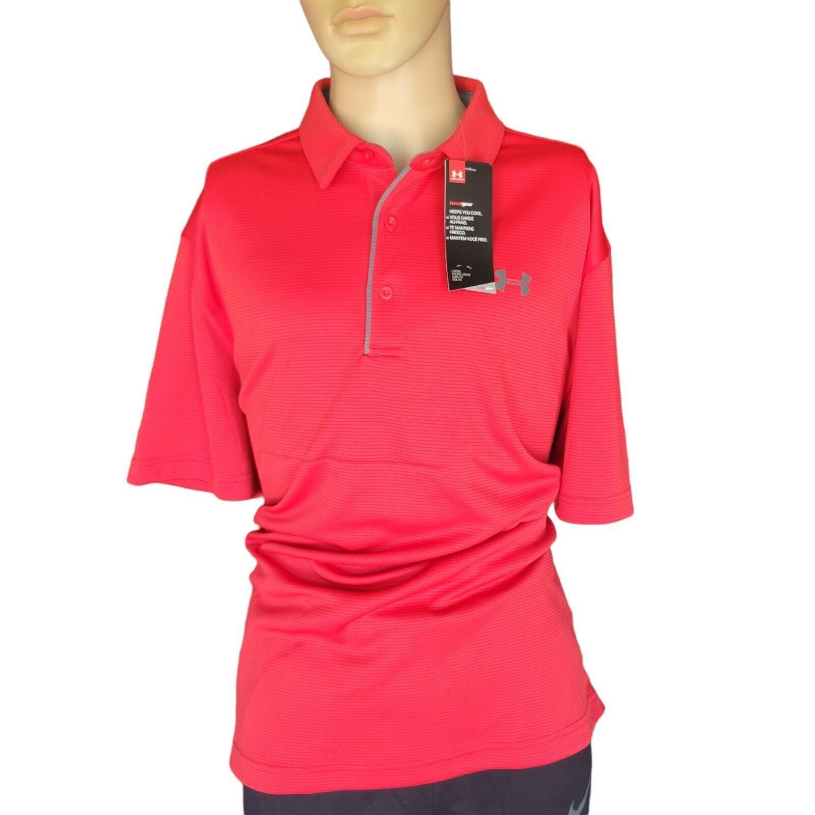 Under Armour Men's Under Armour Golf Polo Shirt. Size XL**FLAWED ** Size US XL / EU 56 / 4 - 1 Thumbnail