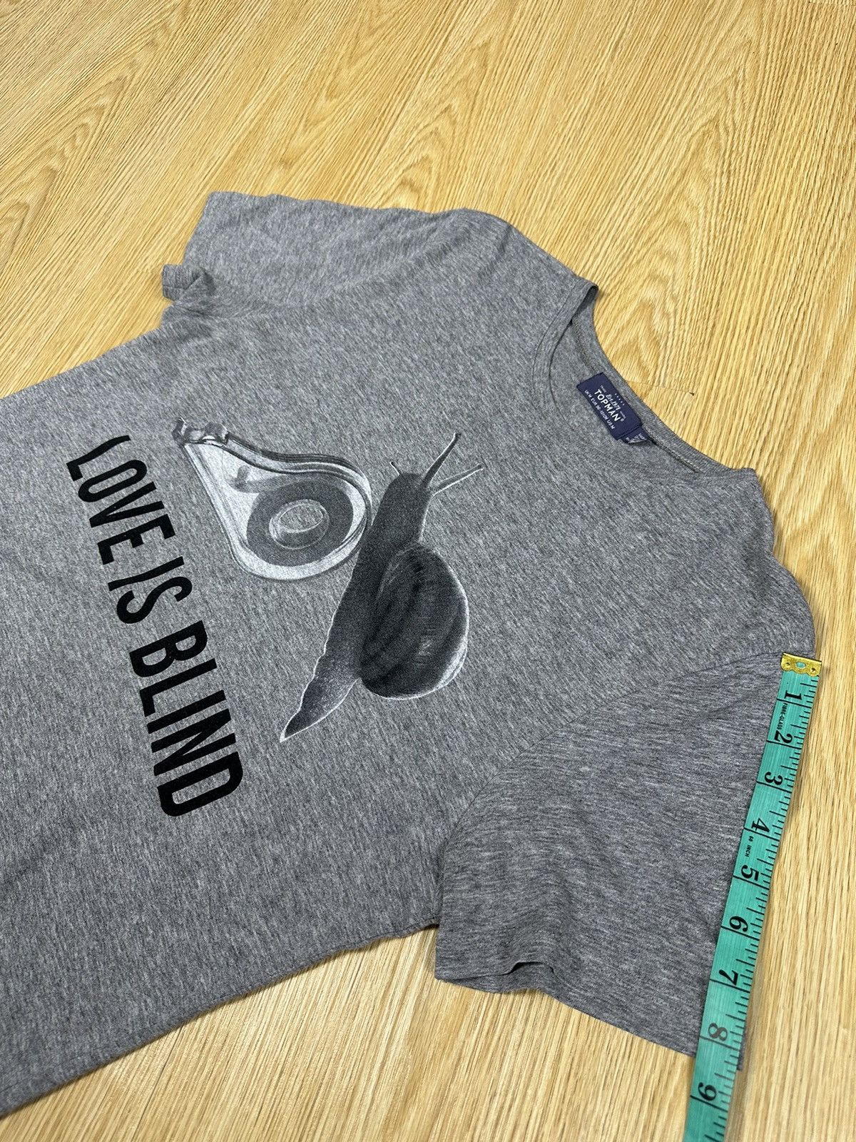 Topman Topman Love Is Blind Tshirt Made in Greece A360 Size US M / EU 48-50 / 2 - 6 Thumbnail