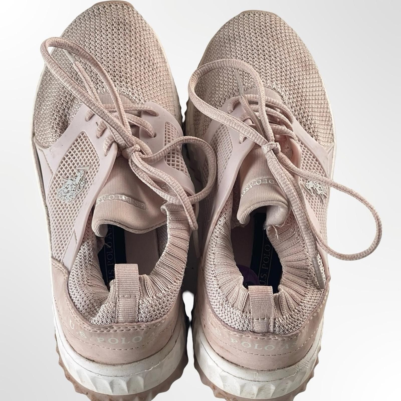 U.S. Polo Assn. Women's Pink Sneakers in size 6.5 Size US 6.5 / IT 36.5 - 4 Thumbnail