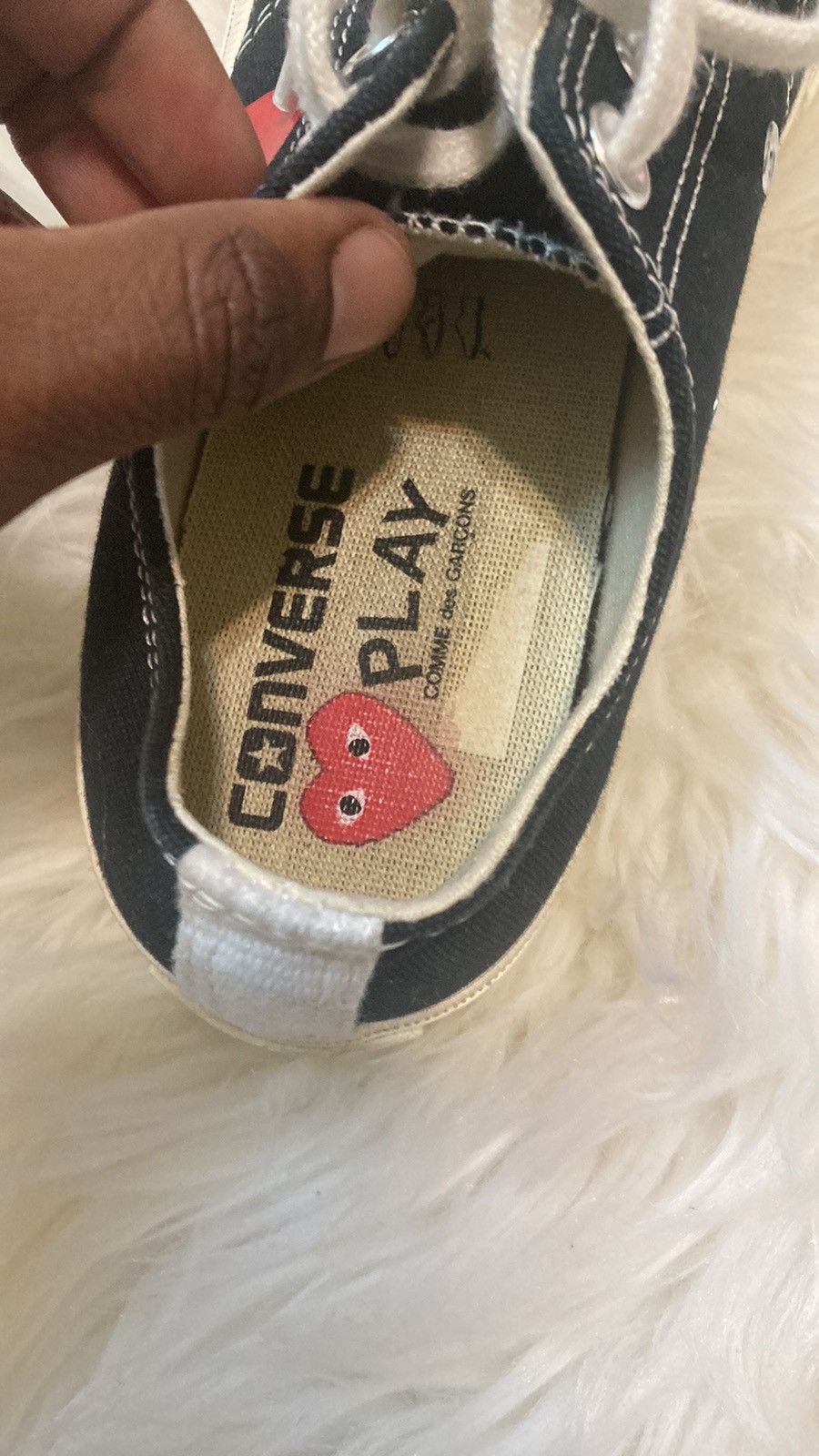 Comme des Garcons PLAY × Converse Women’s Comme Des Garçons Play Converse Size US 8 / IT 38 - 5 Thumbnail