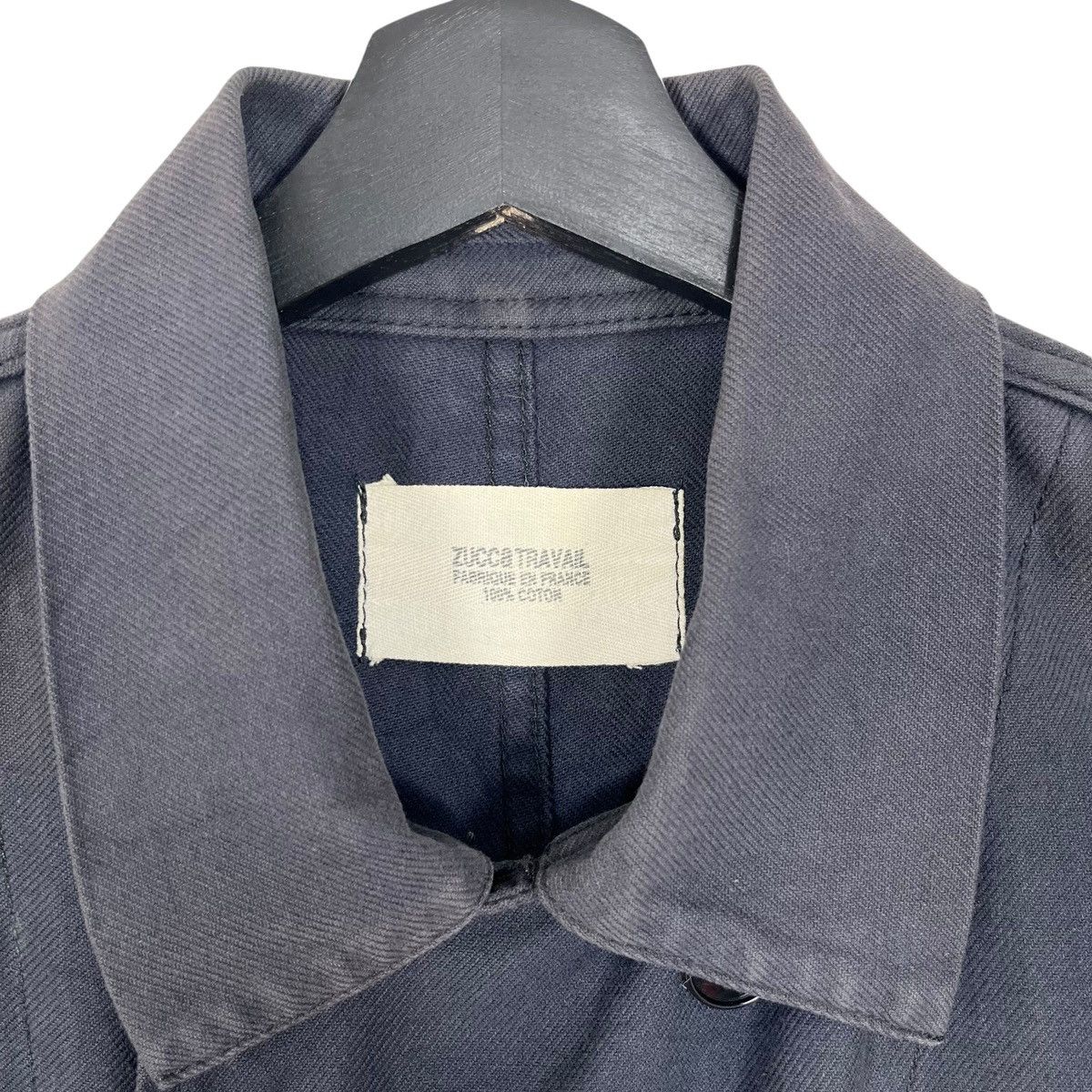 CABANE de ZUCCa × Issey Miyake × Japanese Brand Zucca Travail by Issey Miyake Single Layer Cotton Jacket Size US M / EU 48-50 / 2 - 5 Thumbnail