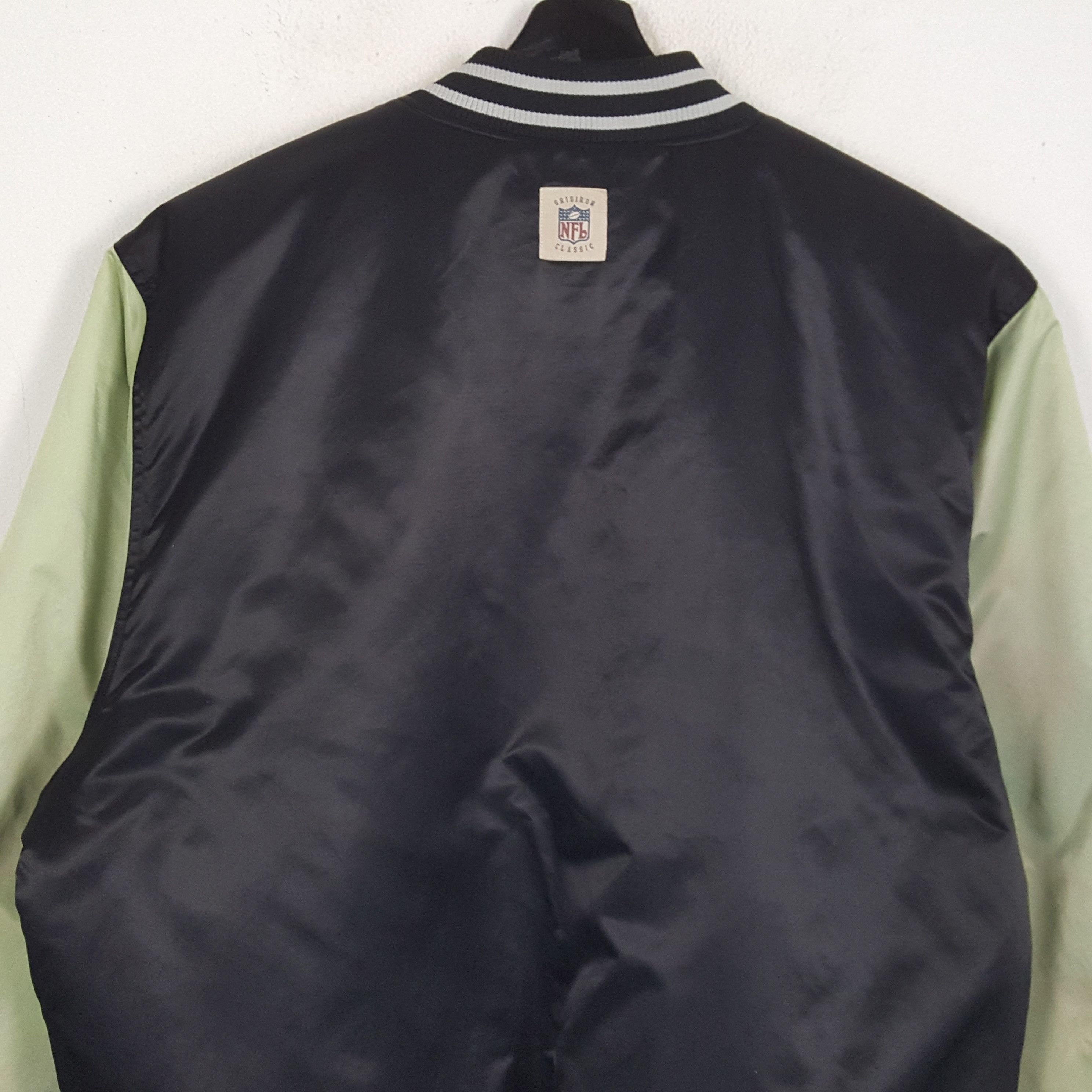 NFL × Vintage RAIDERS American Sports Football NFL Reversible Jacket Size US XXL / EU 58 / 5 - 4 Thumbnail