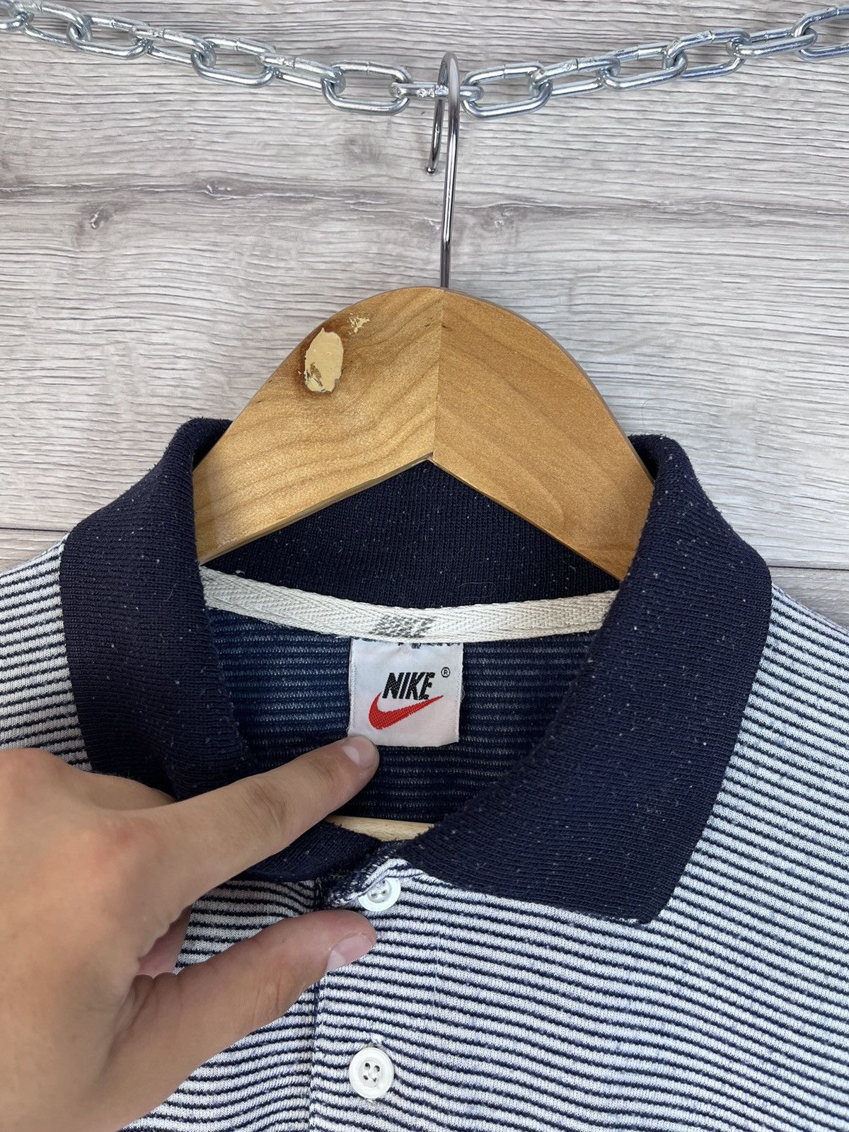 Nike Vintage men’s Polo Nike 1990s size L made in usa 🇺🇸 Size US L / EU 52-54 / 3 - 7 Thumbnail