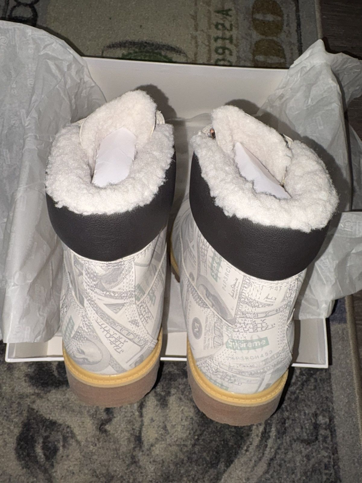 Maison Margiela × Supreme Timberland Premium Waterproof Boot Supreme Maison Margiela Size US 8.5 / EU 41-42 - 4 Thumbnail
