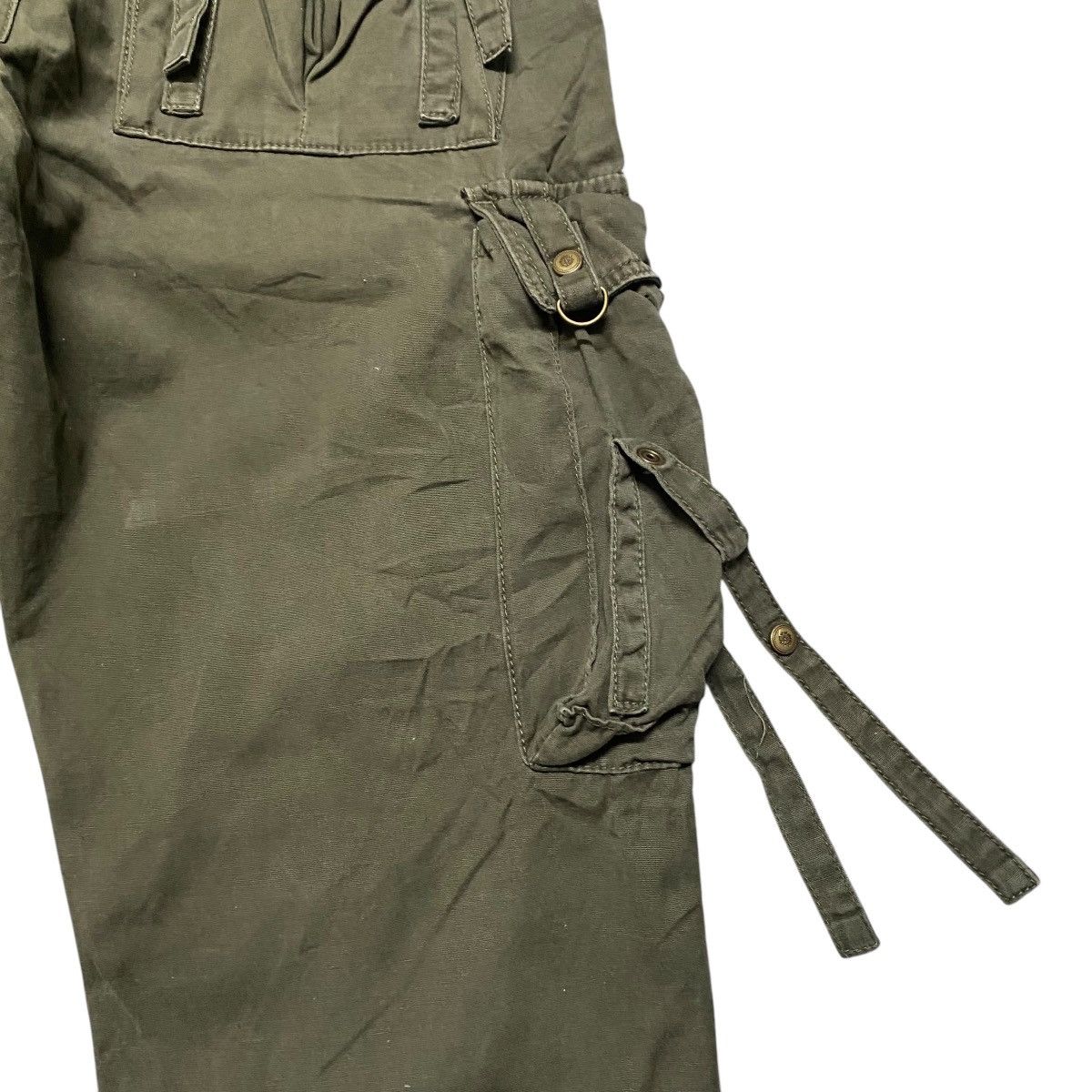 Japanese Brand DOUBLE EDGE Military Riders Cargo Pants Size US 30 / EU 46 - 15 Thumbnail