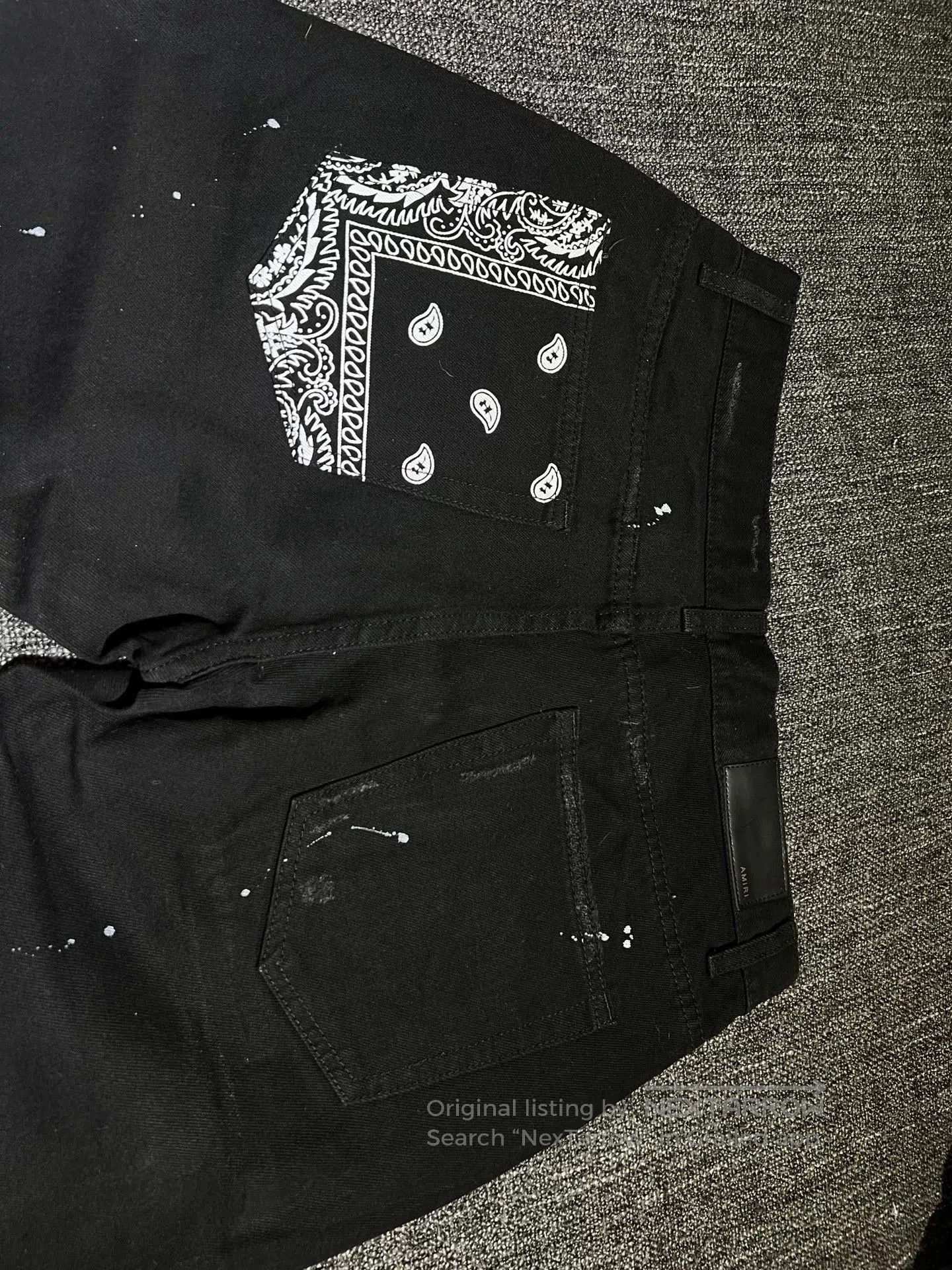 Other Amiri Men's Black Denim Jeans. Size US 31 - 5 Thumbnail