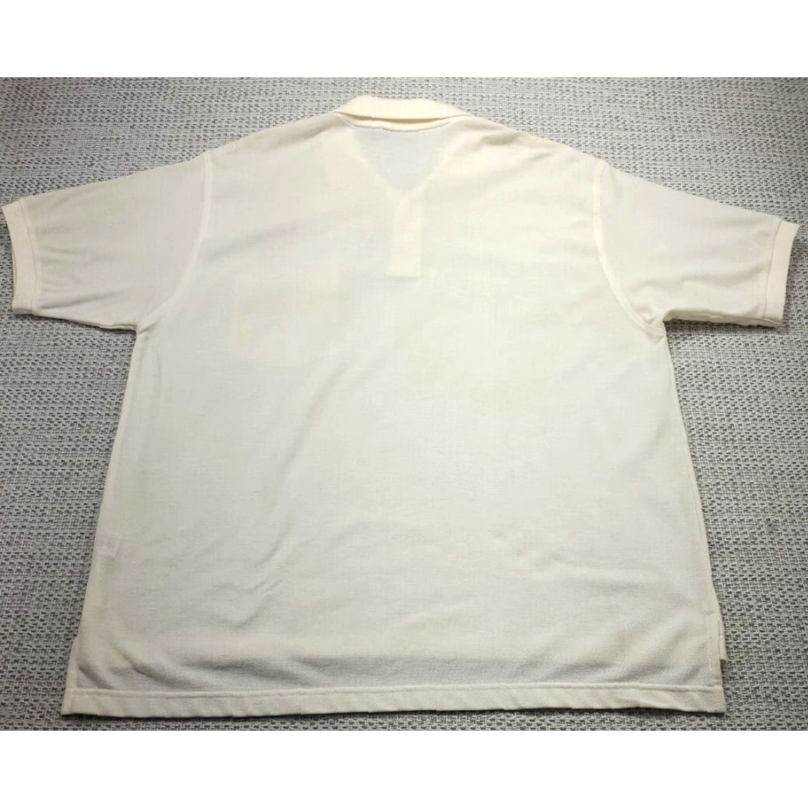 Vintage VINTAGE Towncraft Polo Shirt Mens XL Ivory Short Sleeve Golf Polo Shirt TC Towncraft Polo Size US XL / EU 56 / 4 - 7 Thumbnail