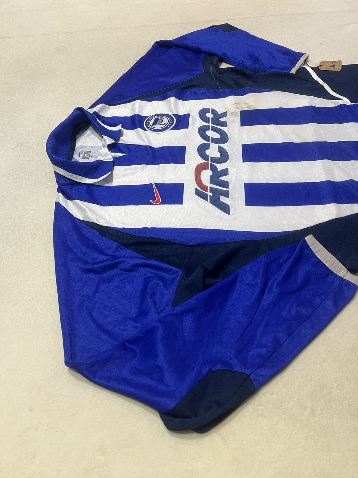 Hertha Berlin 2002-03 nike Home Longsleeve Jersey