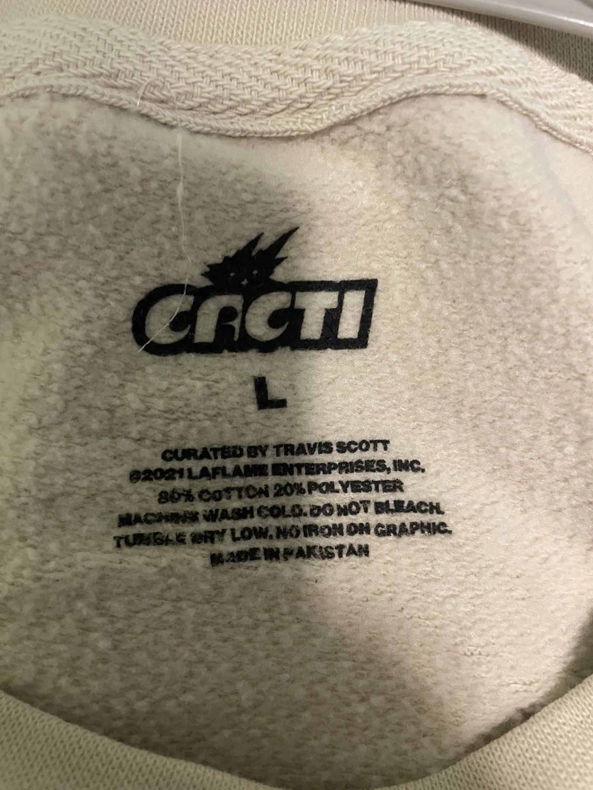 Band Tees × Travis Scott Travis Scott Cacti Mono Heritage Crewneck Size US L / EU 52-54 / 3 - 4 Thumbnail