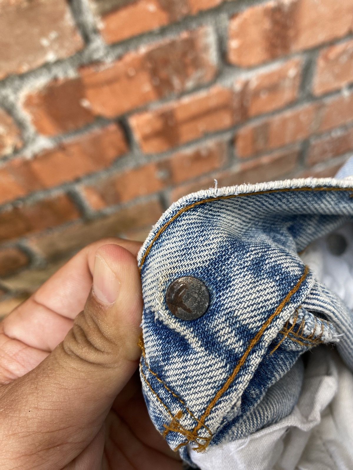 Levi's Vintage Clothing W32x31 Vintage levi's 501 redline distressed denime Size US 32 / EU 48 - 10 Thumbnail
