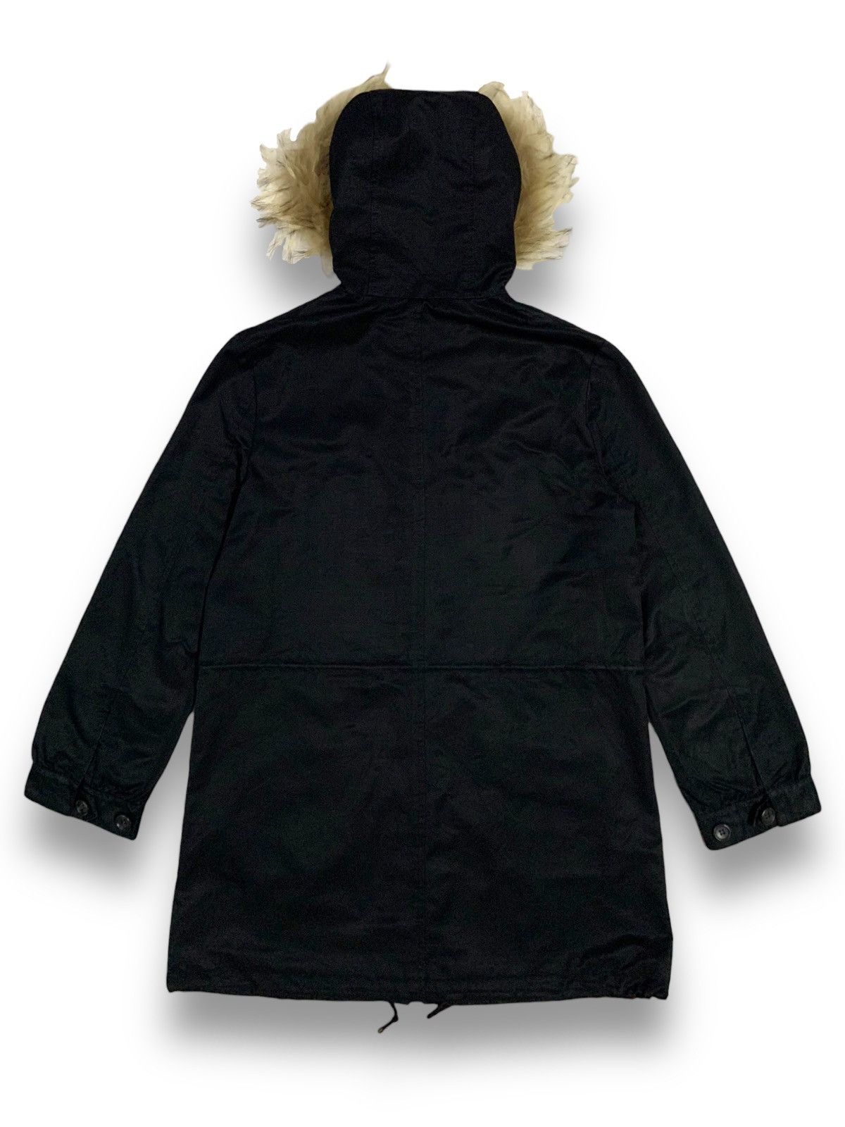 14th Addiction Japanese Brand Multi-pockets Raccoon Fur Hooded Parka Jacket Size US S / EU 44-46 / 1 - 2 Thumbnail