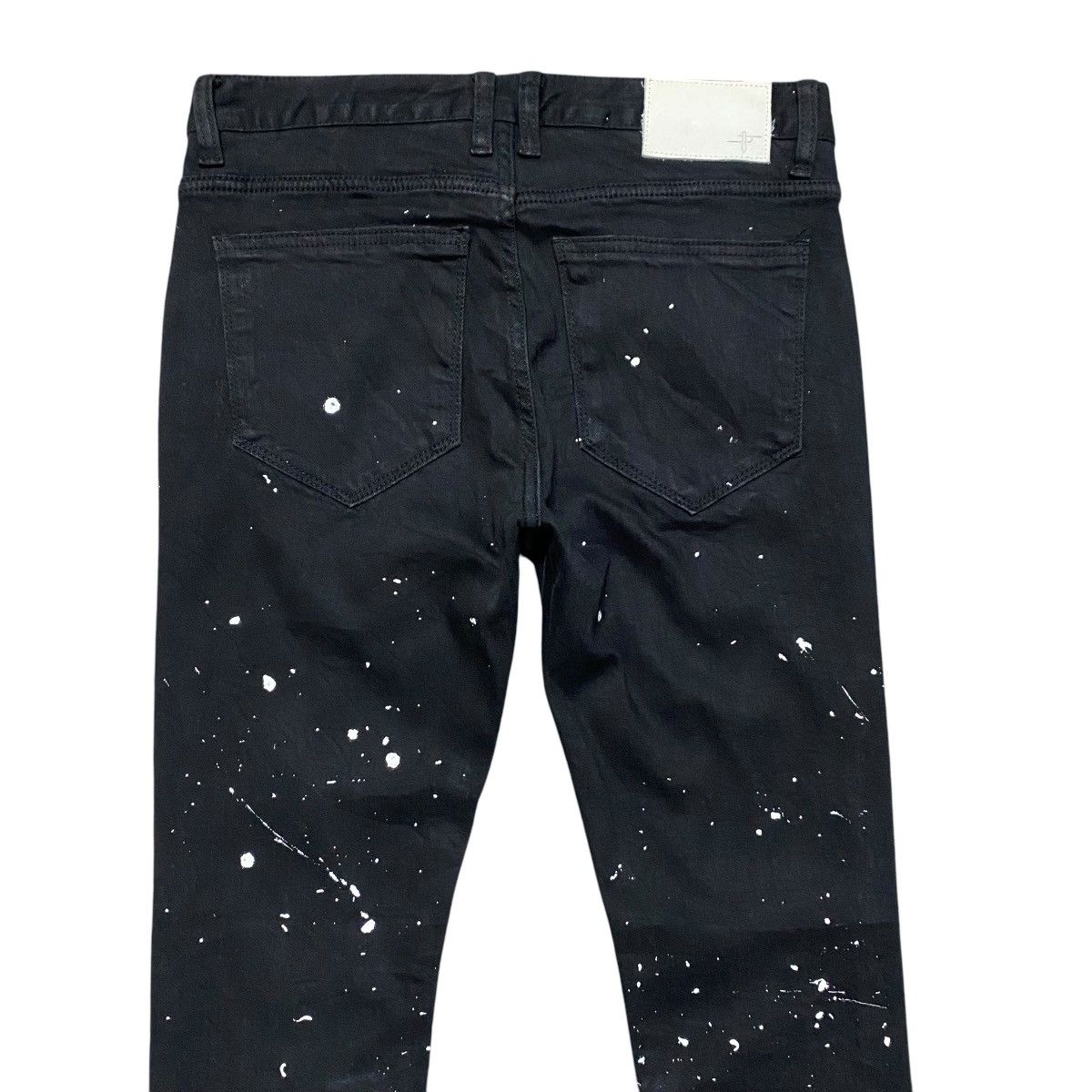 NO ID NO ID Black Denim Painter Jeans Size US 29 - 10 Thumbnail