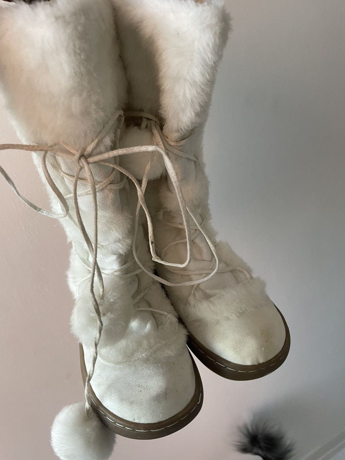 Vintage y2k furry boots Size US 8.5 / IT 38.5 - 7 Thumbnail