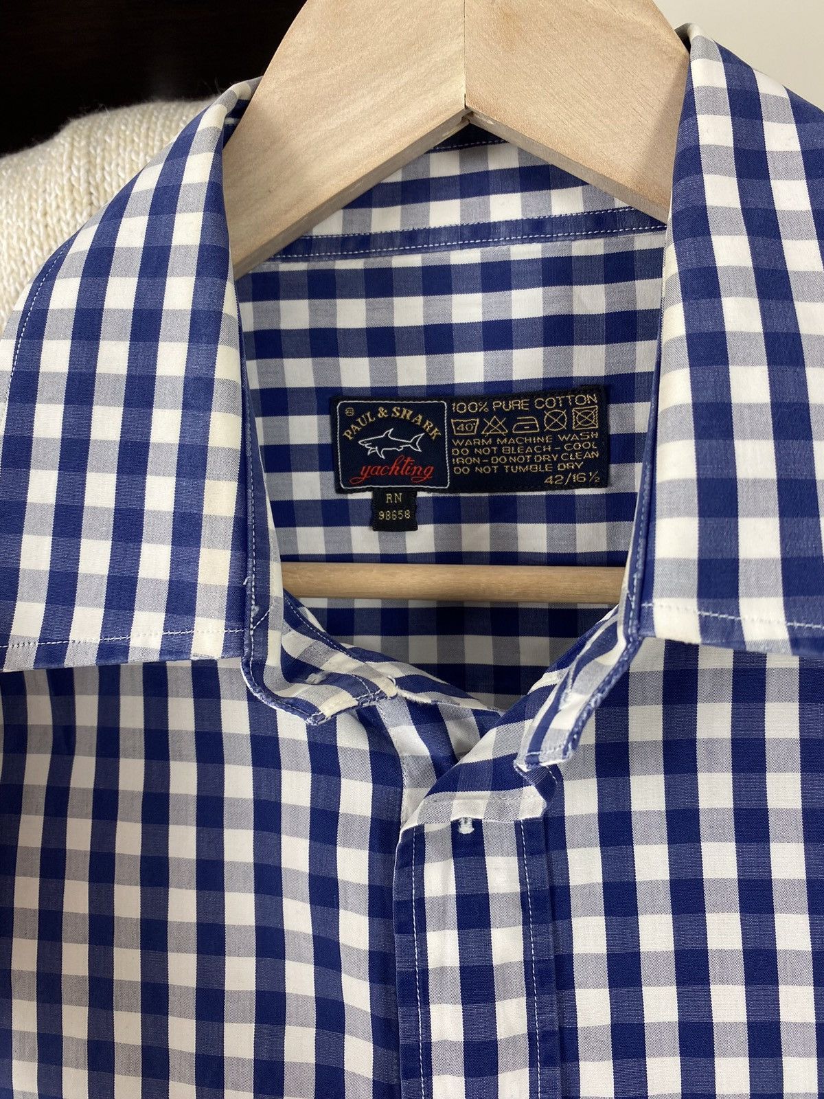 Paul & Shark × Vintage Vintage Paul & Shark Shirt Tee Size US L / EU 52-54 / 3 - 6 Thumbnail