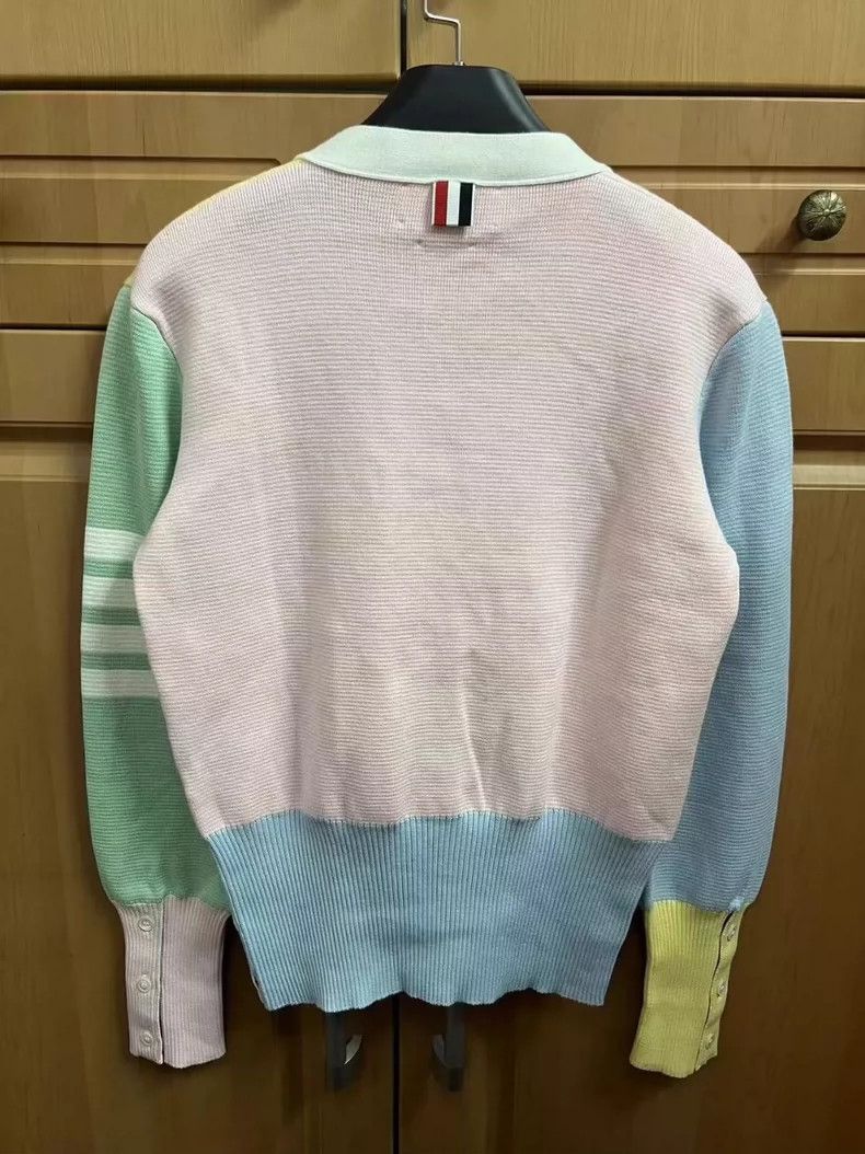 Thom Browne Thom Browne Color patchwork cardigan Size S / US 4 / IT 40 - 4 Thumbnail