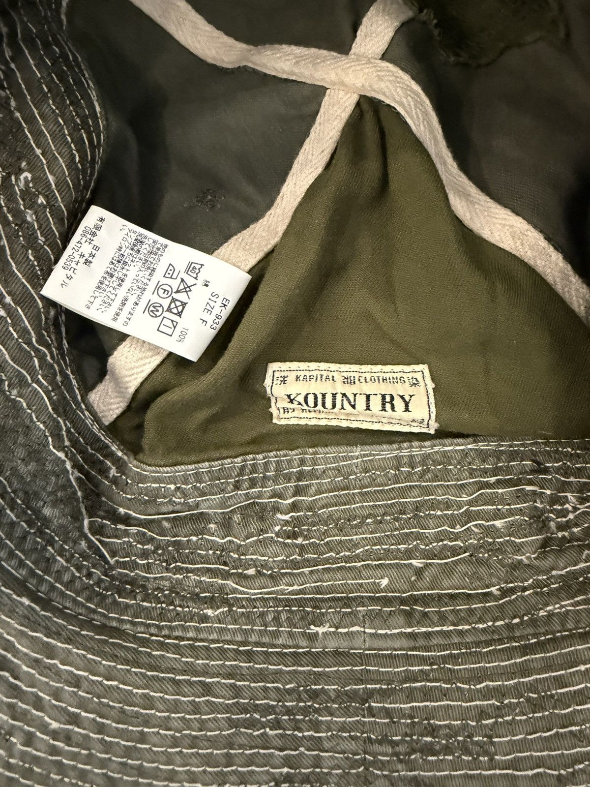 Kapital Kountry Kapital Kountry Boro Hat Green | Grailed
