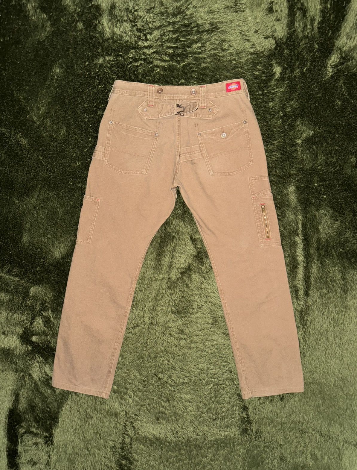 Dickies [S] Dickies Japan Cinch Back Duck Canvas Carpenter Pants Size US 30 / EU 46 - 6 Thumbnail