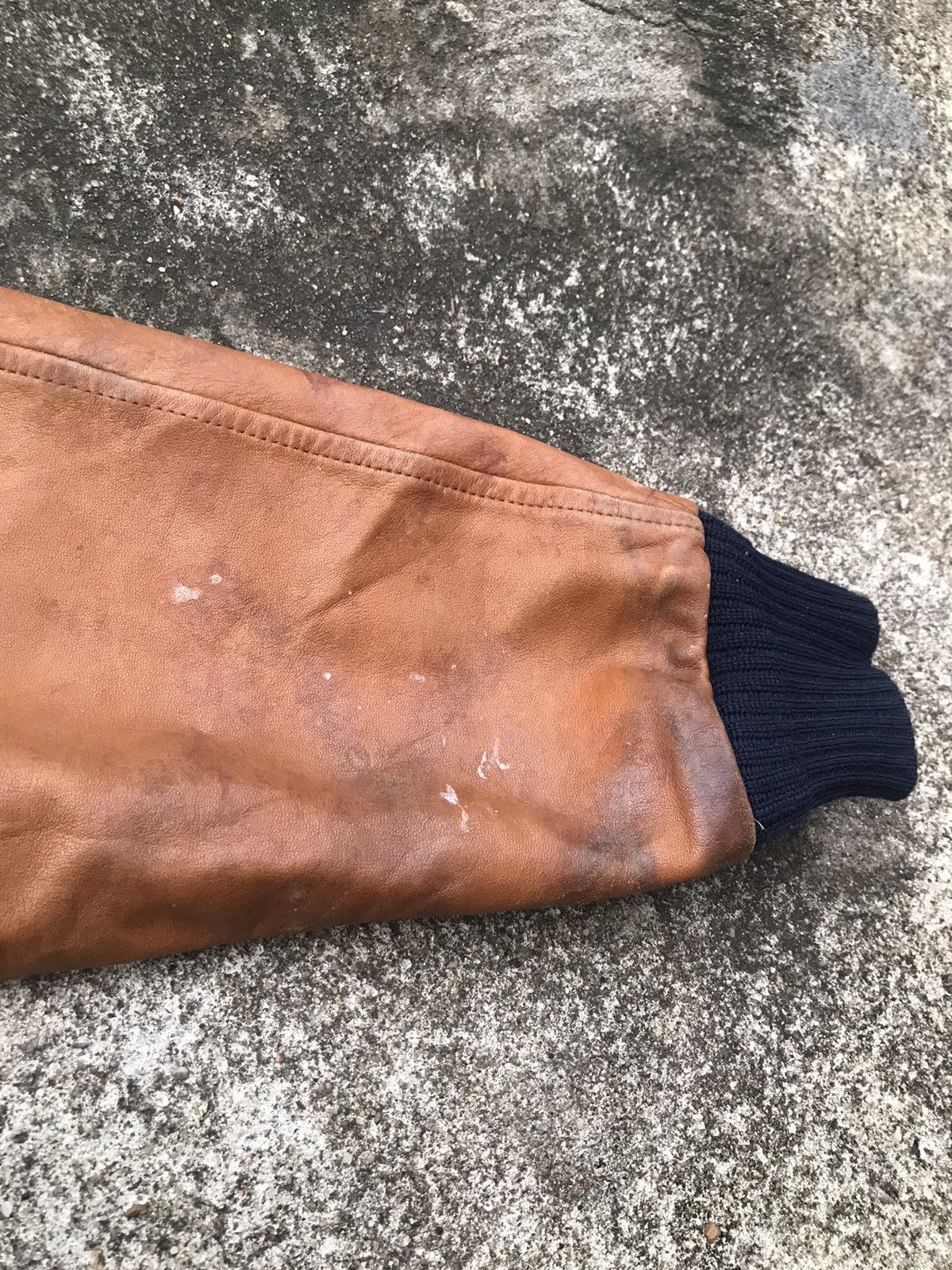 Pendleton × Vintage Pendleton Western Wear Wool Jacket Leather Sleeves Size US M / EU 48-50 / 2 - 3 Thumbnail