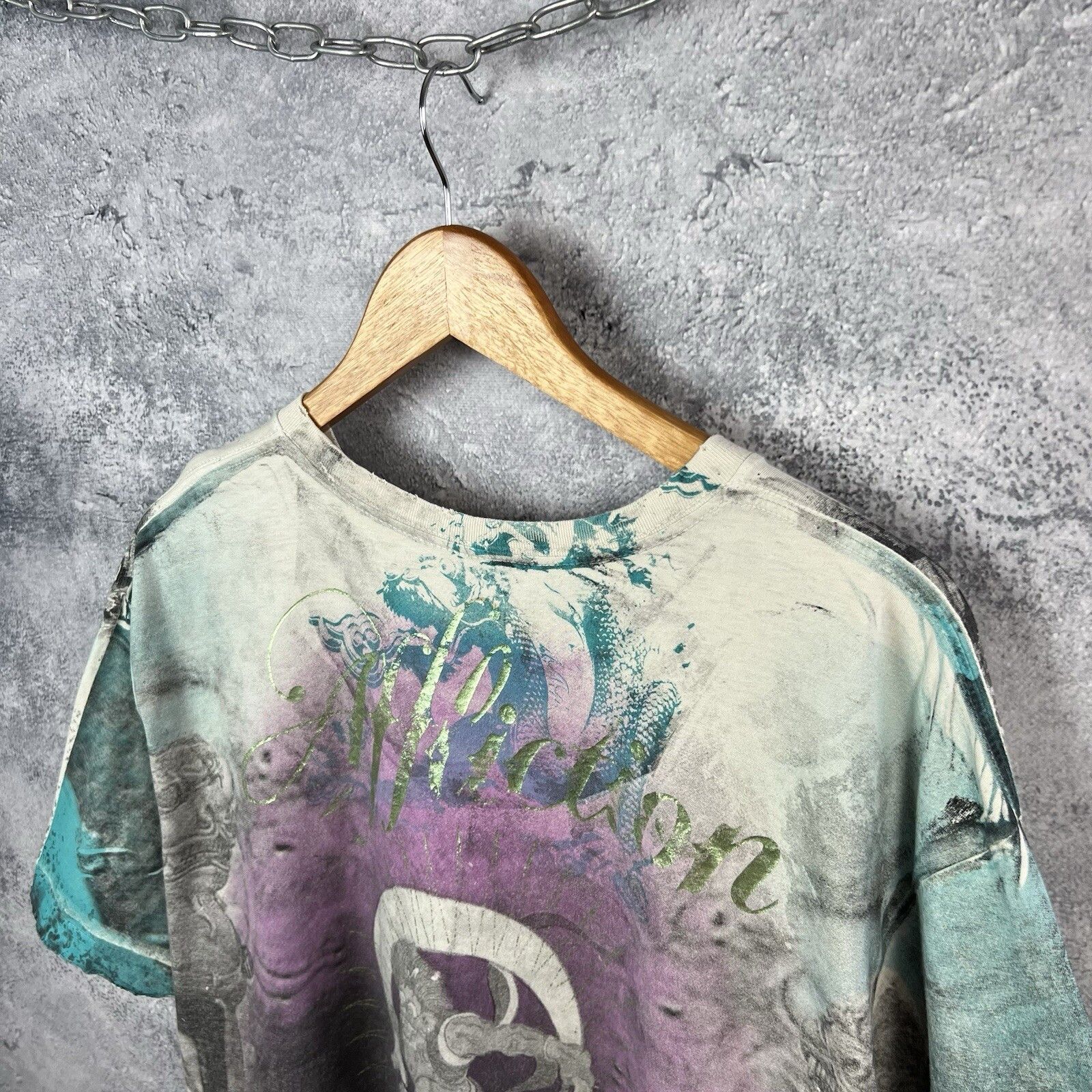 Affliction Affliction Tee Men's Size XL Short Sleeve Size US XL / EU 56 / 4 - 10 Thumbnail