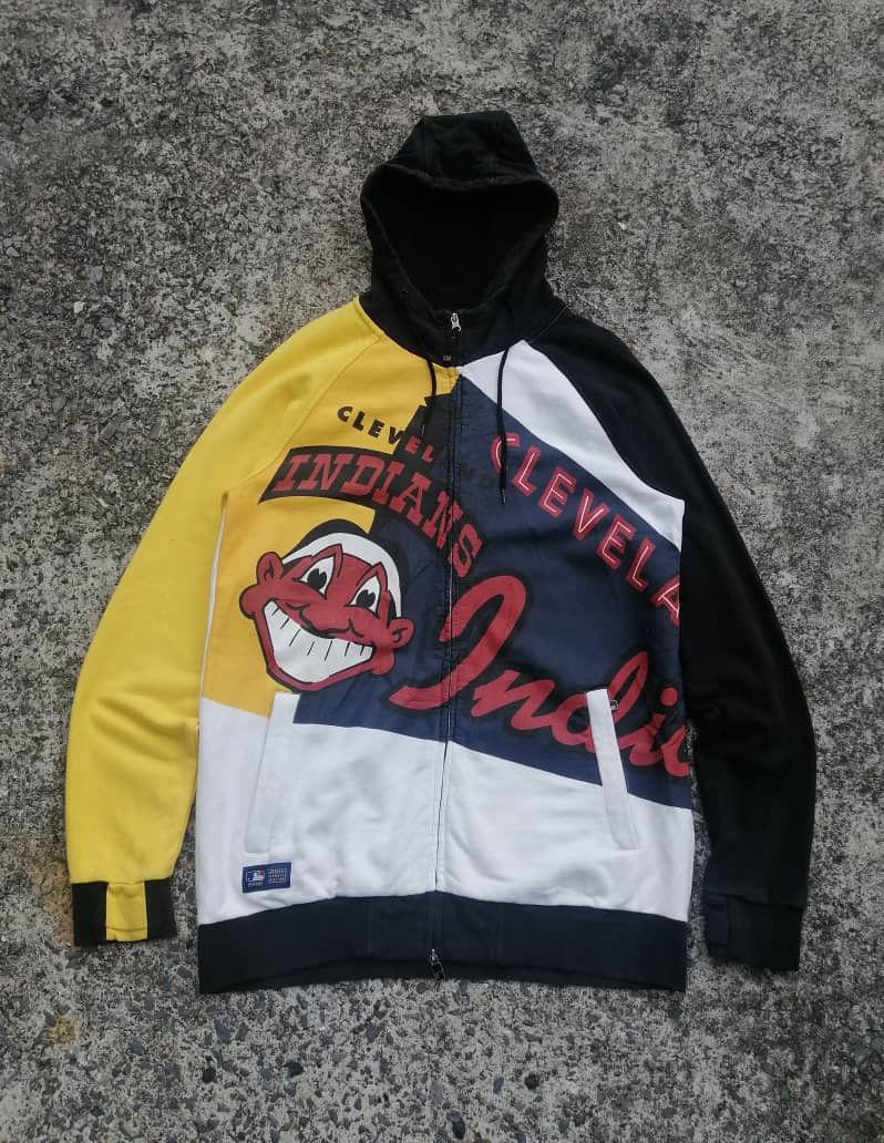 MLB MLB Cleveland Indians Zipper Hoodie Size US M / EU 48-50 / 2 - 1 Thumbnail