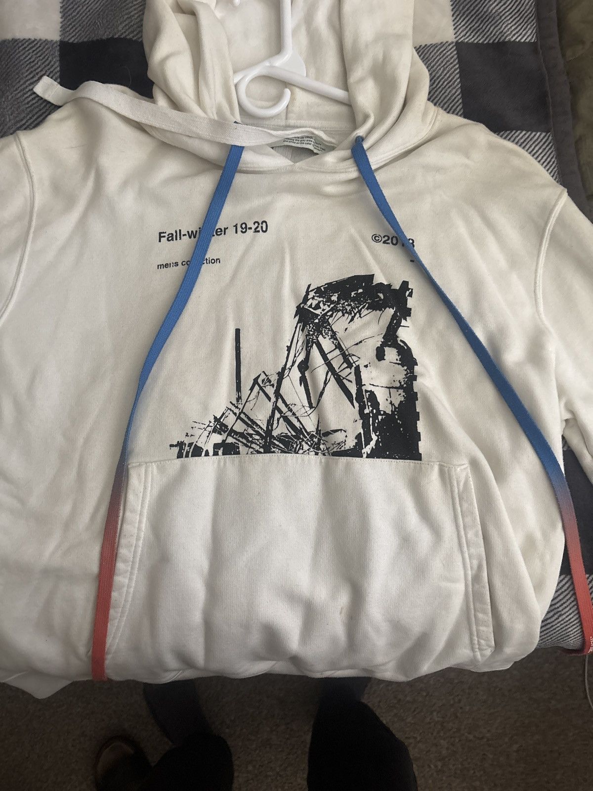 Off-White 2013 off-white fall/winter industrial hoodie Size US L / EU 52-54 / 3 - 3 Thumbnail