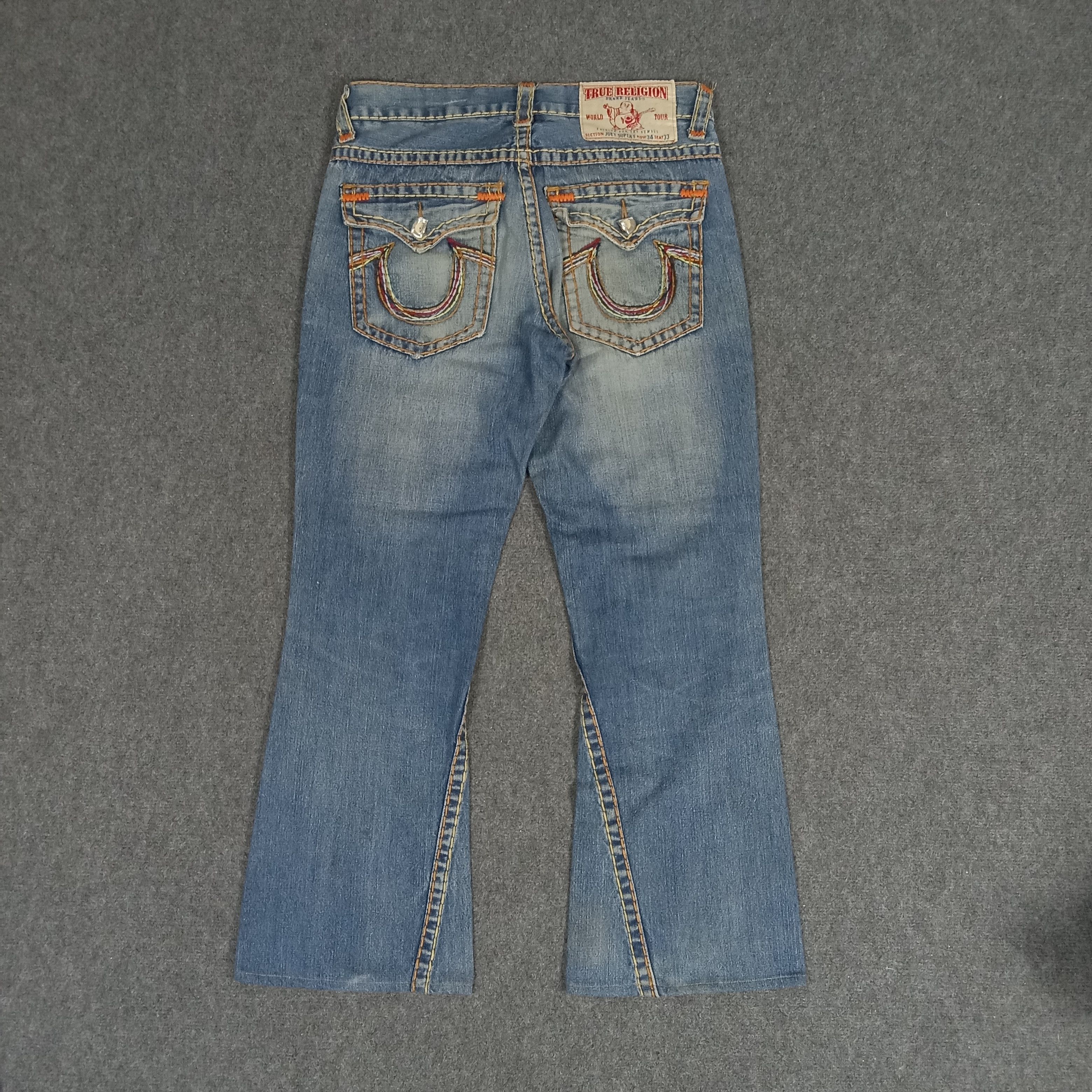 Other Japanese Style True Religion Bootcut Denim Jeans Size US 35 - 1 Thumbnail