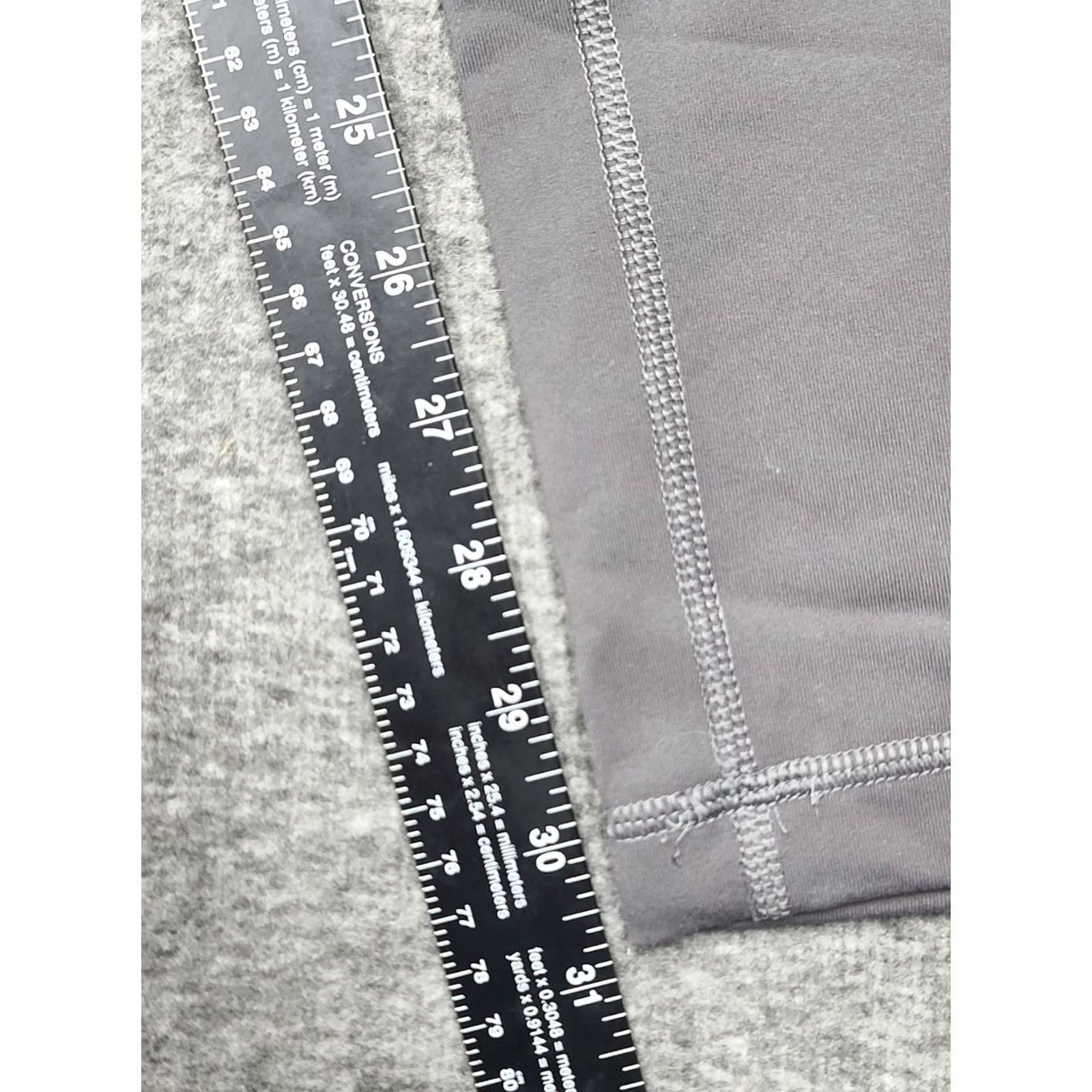 Vintage Duluth NoGA Classic Slim Leg Pants Gray Womens M Inseam 31 in Nylon Spandex Jersey Cargo Activewear Hiking Yoga Size 32" / US 10 / IT 46 - 6 Thumbnail