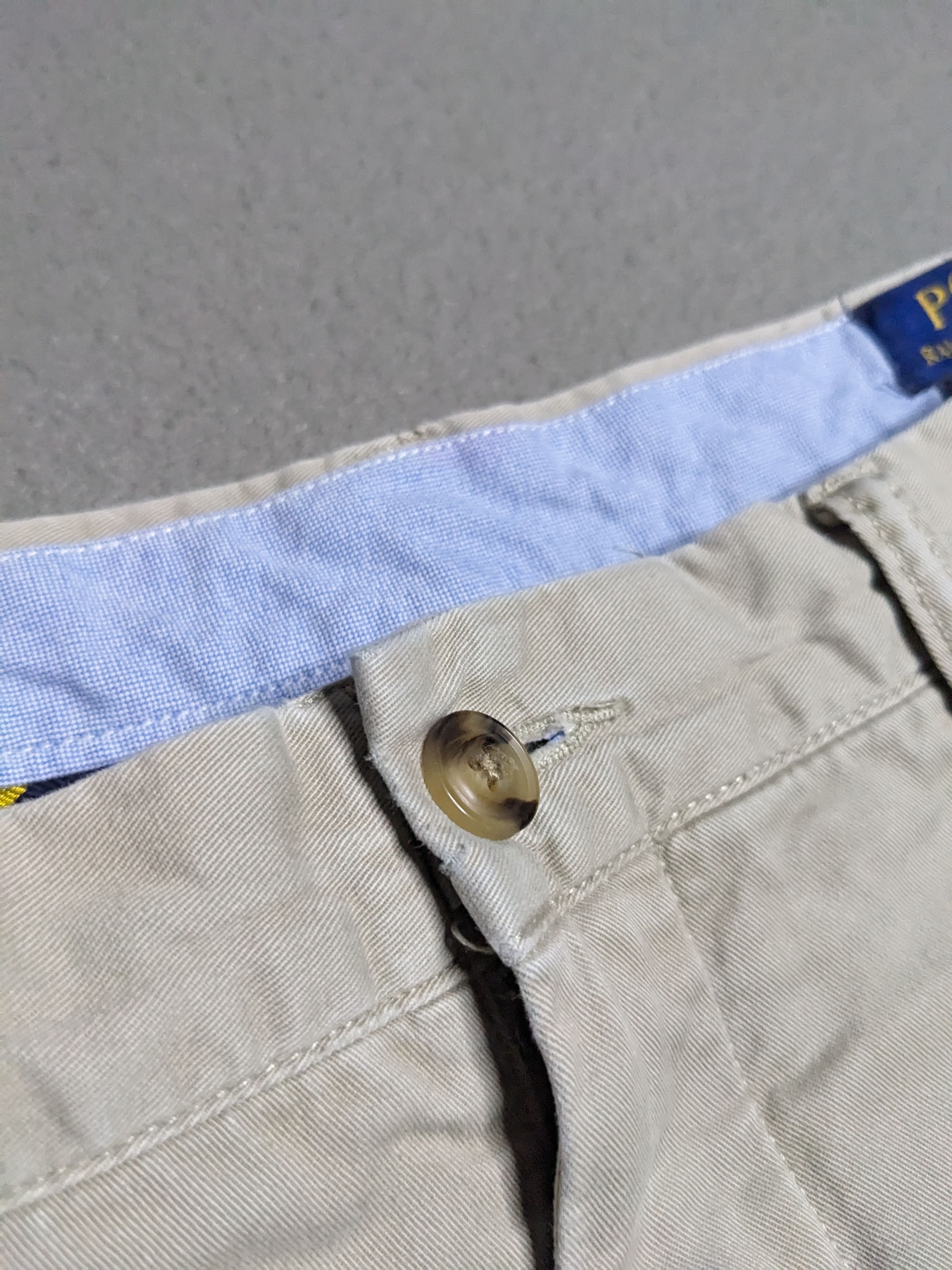Polo Ralph Lauren Polo Ralph Lauren Chino Pants Mens 36x29 Beige Twill Size US 36 / EU 52 - 10 Thumbnail