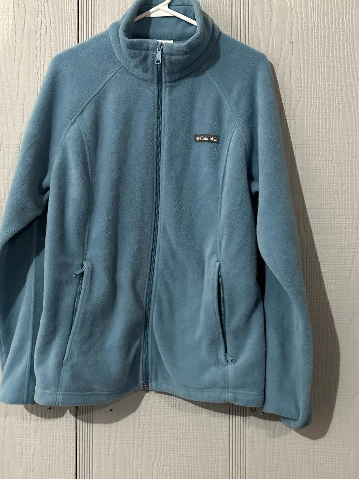 Columbia columbia full zip fleece jacket women's xl Blue Size XL / US 12-14 / IT 48-50 - 2 Thumbnail