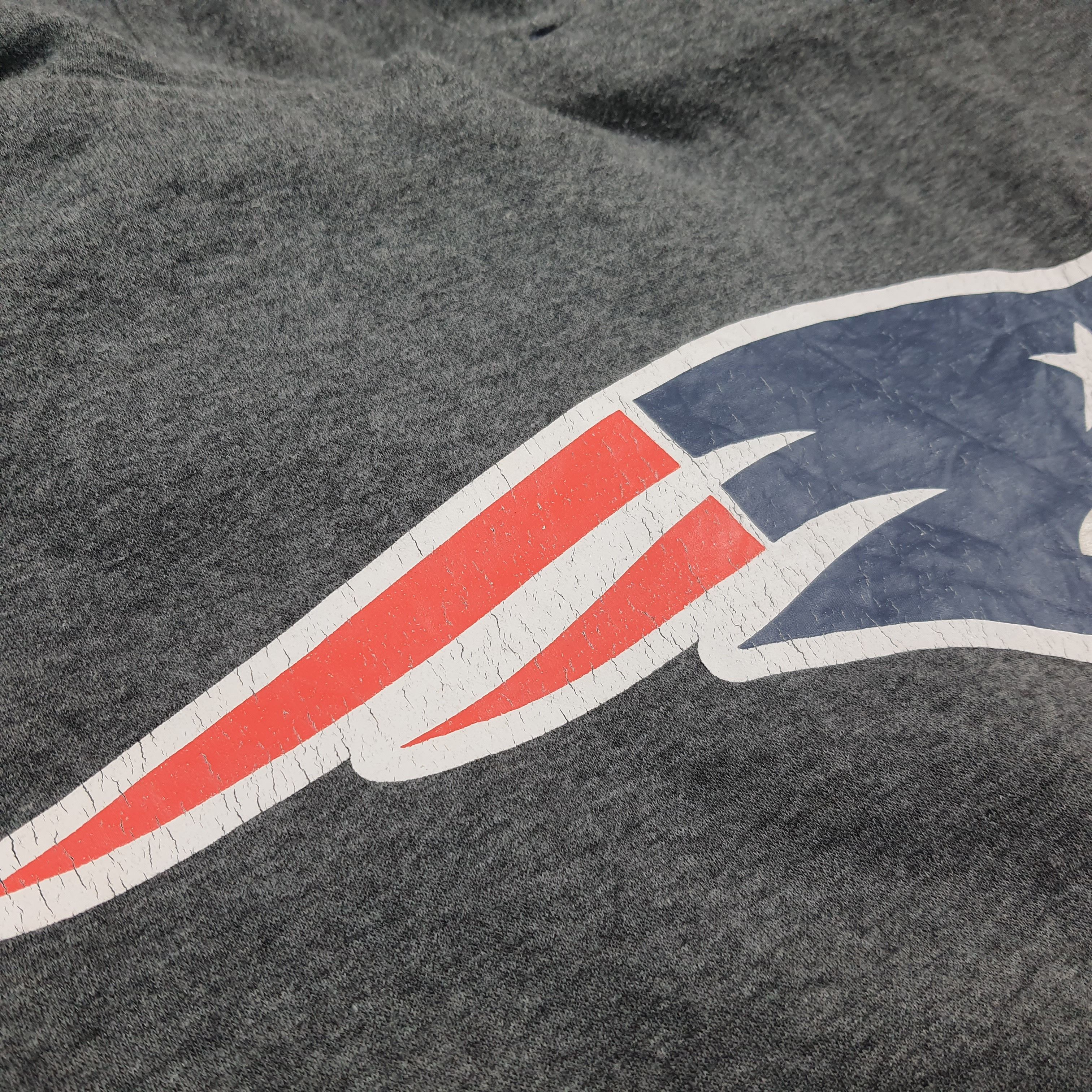 NFL Vintage New England Patriots Reversible Jacket Hoodie C288N2 Size US XL / EU 56 / 4 - 11 Thumbnail