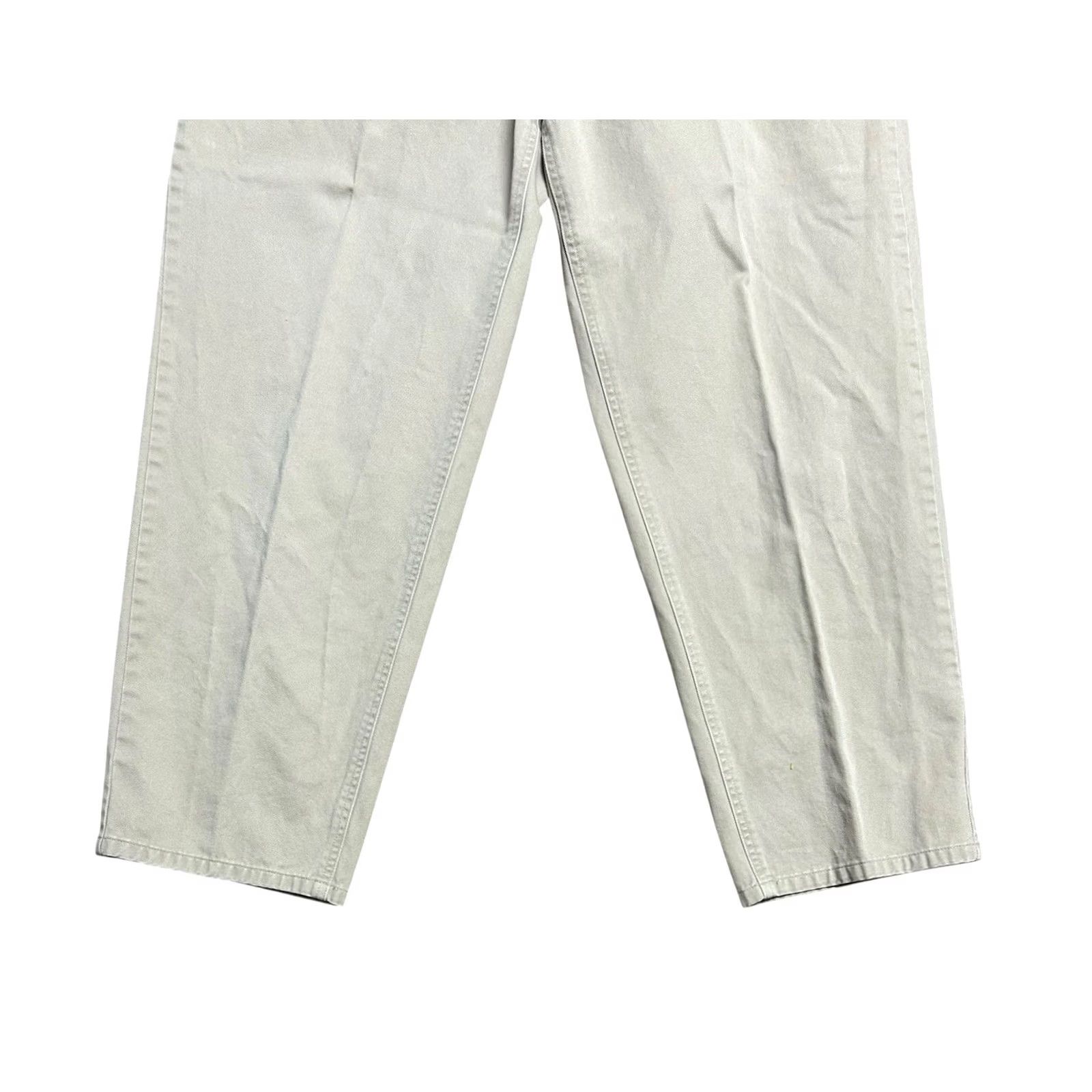 Vintage VINTAGE L.L. Bean Pants Womens 16 Khaki High Waist Mom 90s Hong Kong Pants Regular Girls/ Womens Size 38" / US 16 / IT 52 - 4 Thumbnail