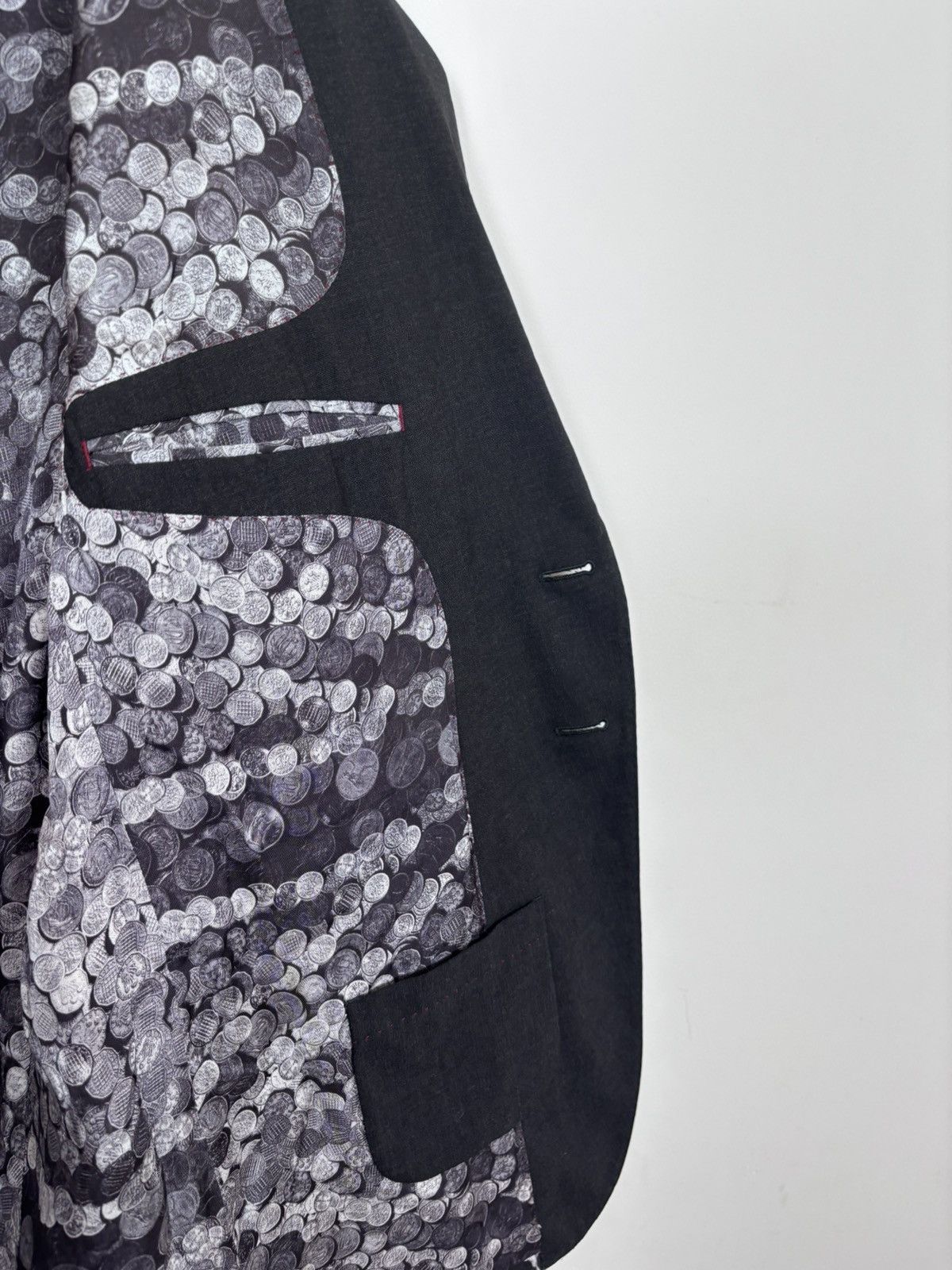 Paul Smith Paul Smith PS Men’s 2-Piece Grey Wool Suit Stretch 2-Buttons Size 42R - 13 Thumbnail